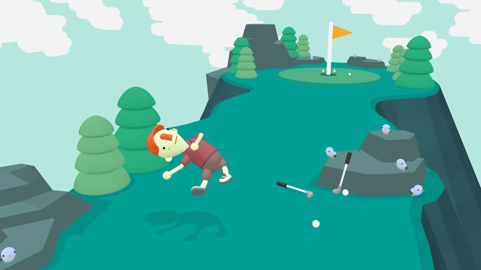Lối chơi golf độc đáo và bất ngờ trong tựa game What the Golf?