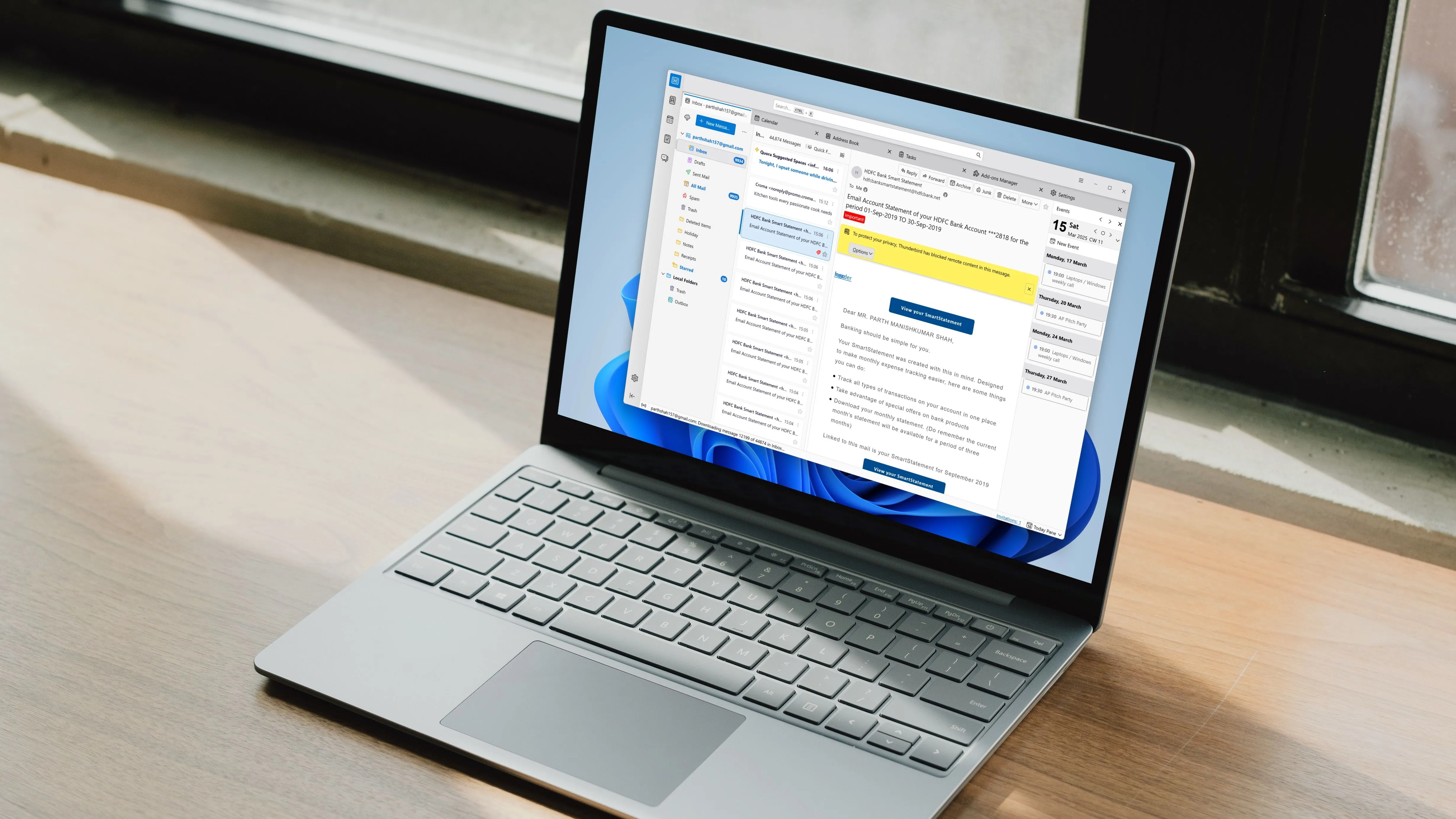 Lý do nên sử dụng Thunderbird trên Windows thay vì Outlook