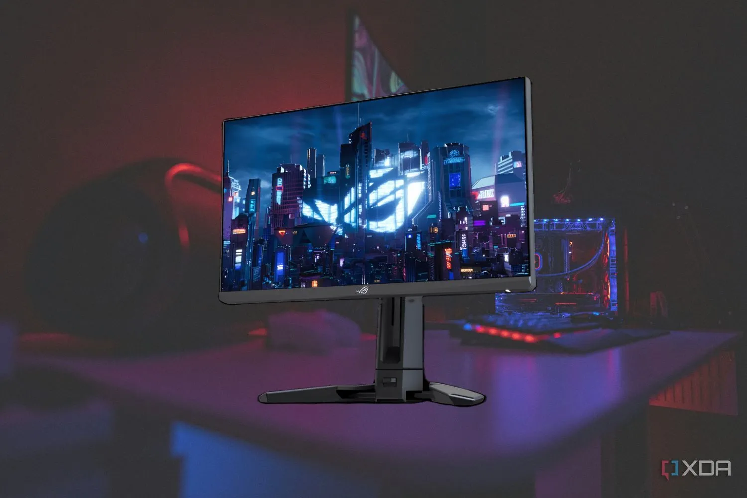 Màn hình ASUS ROG Swift Pro PG348QP hiển thị độ trễ thấp và thời gian phản hồi nhanh trong game