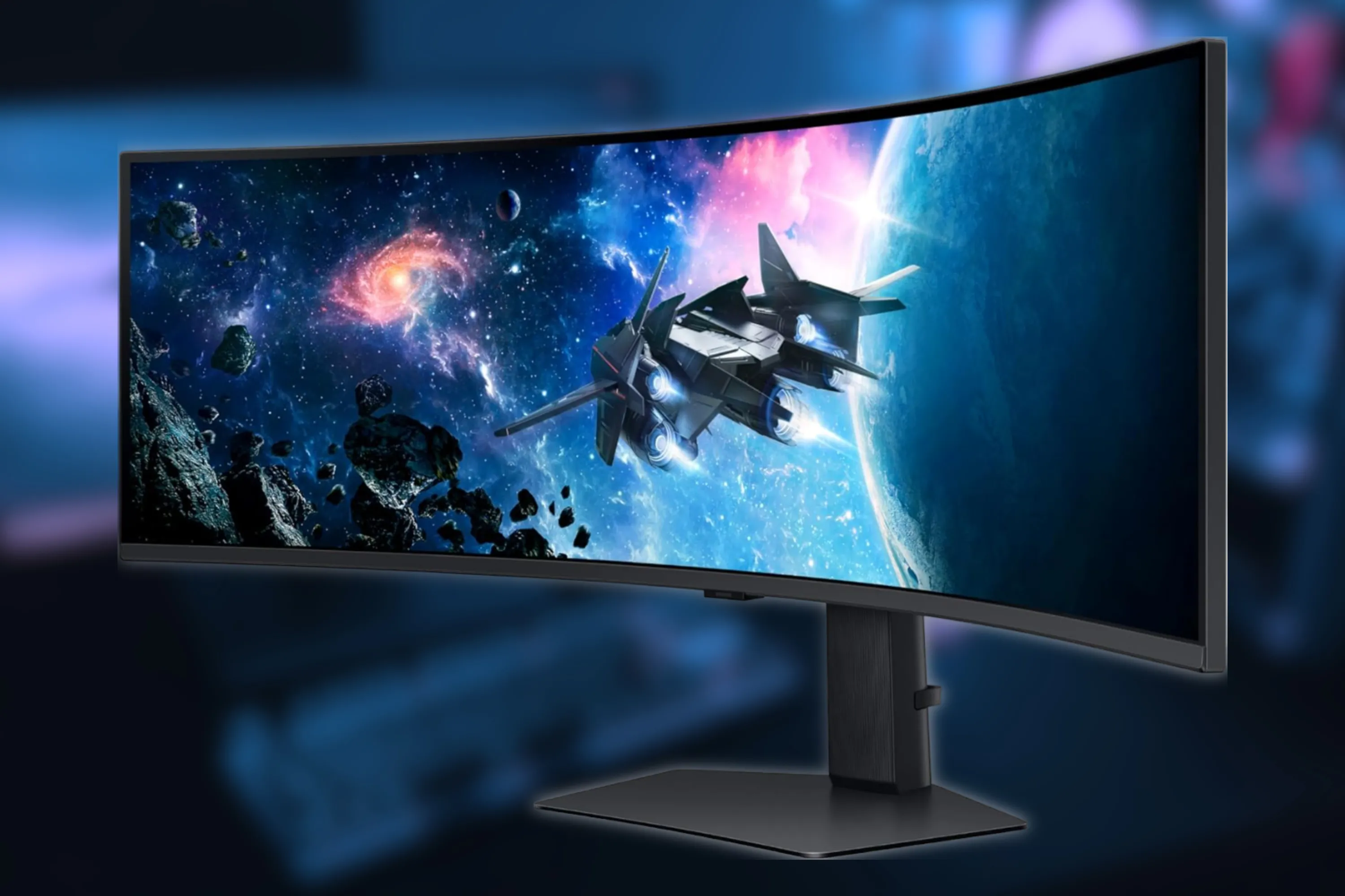 Màn hình gaming siêu rộng Samsung Odyssey G95C 49 inch với đèn nền Core Lighting+