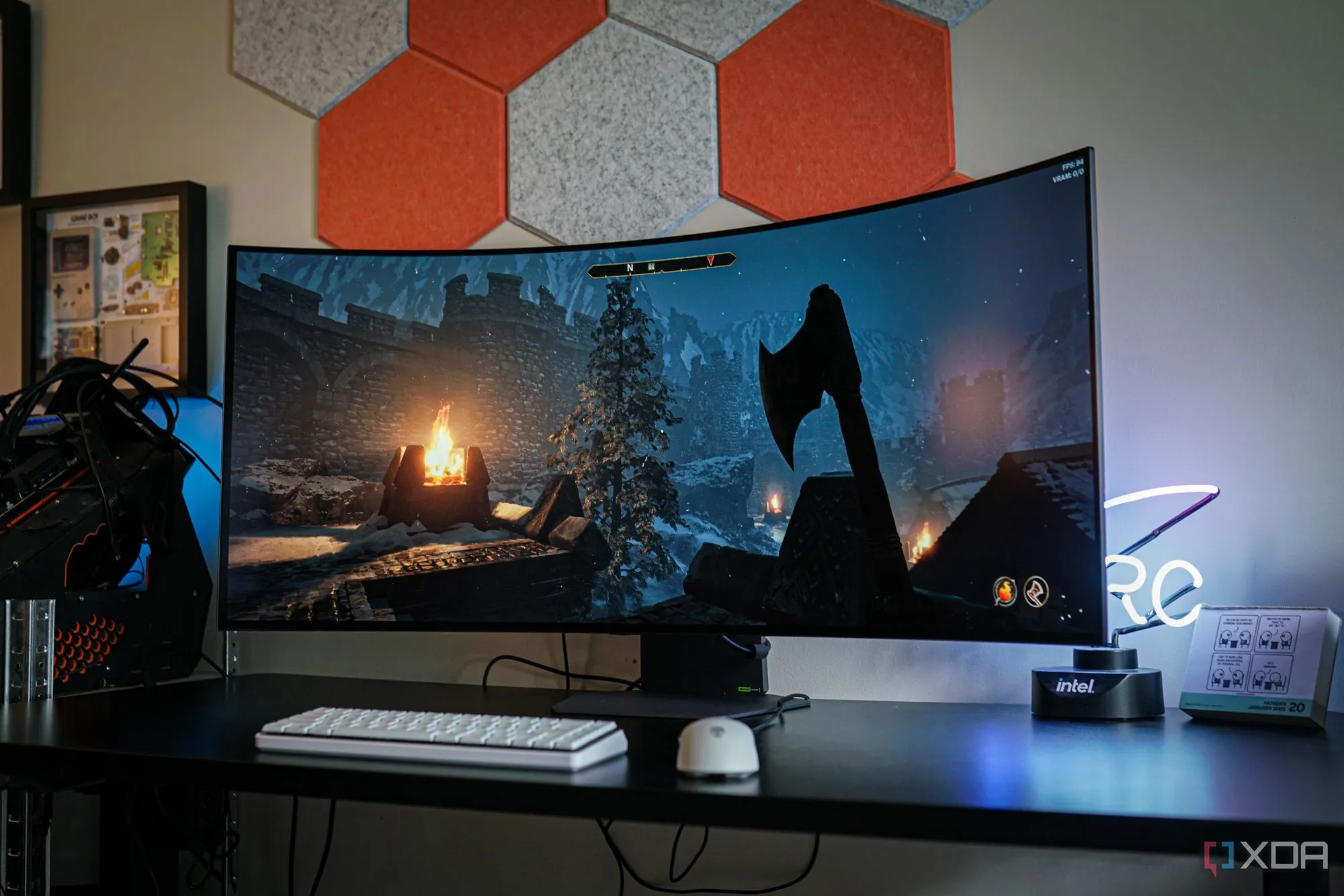 Màn hình LG UltraGear 5K2K OLED, minh họa cho trải nghiệm nhập vai tuyệt vời với độ cong tối ưu