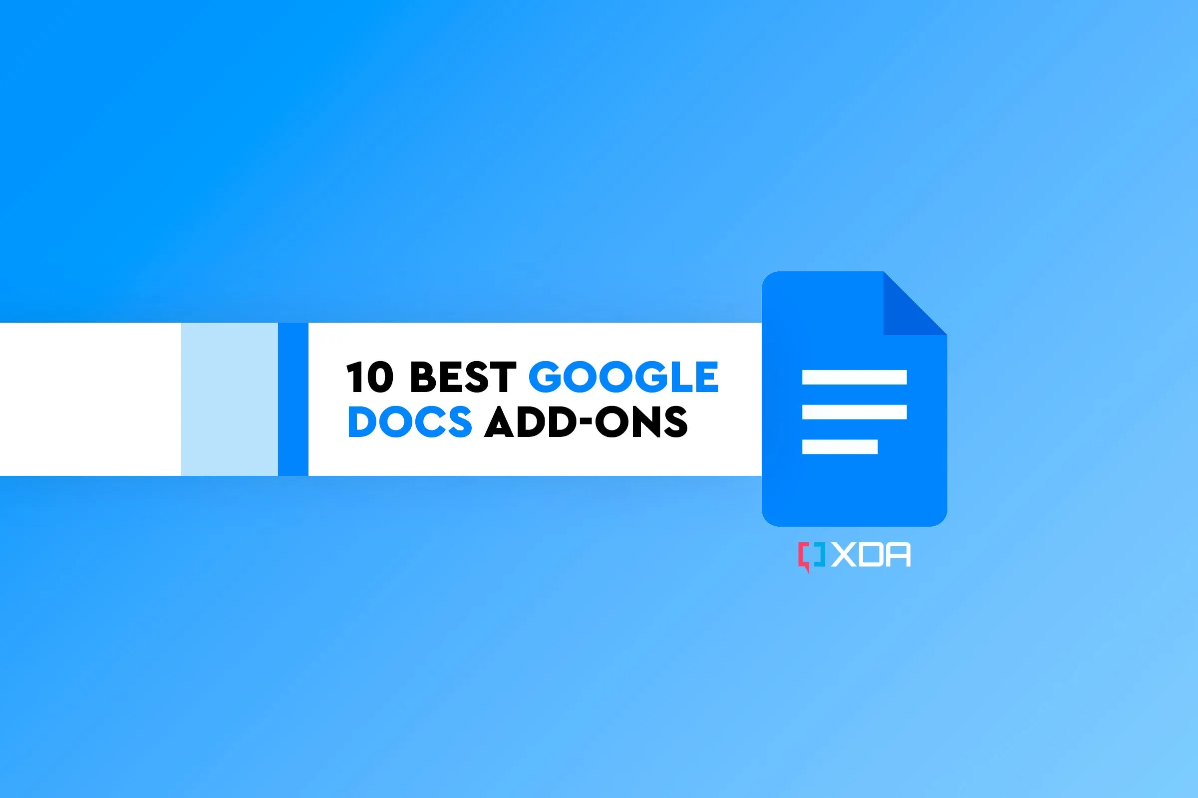 Màn hình tổng hợp các tiện ích mở rộng hữu ích cho Google Docs