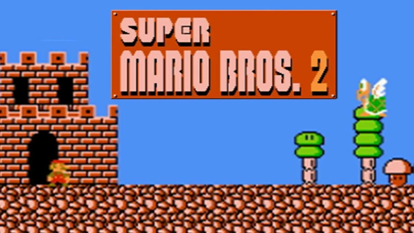 Mario trong Super Mario Bros.: The Lost Levels, phiên bản 'Mario 2' tại Nhật Bản nổi tiếng với độ khó cực cao