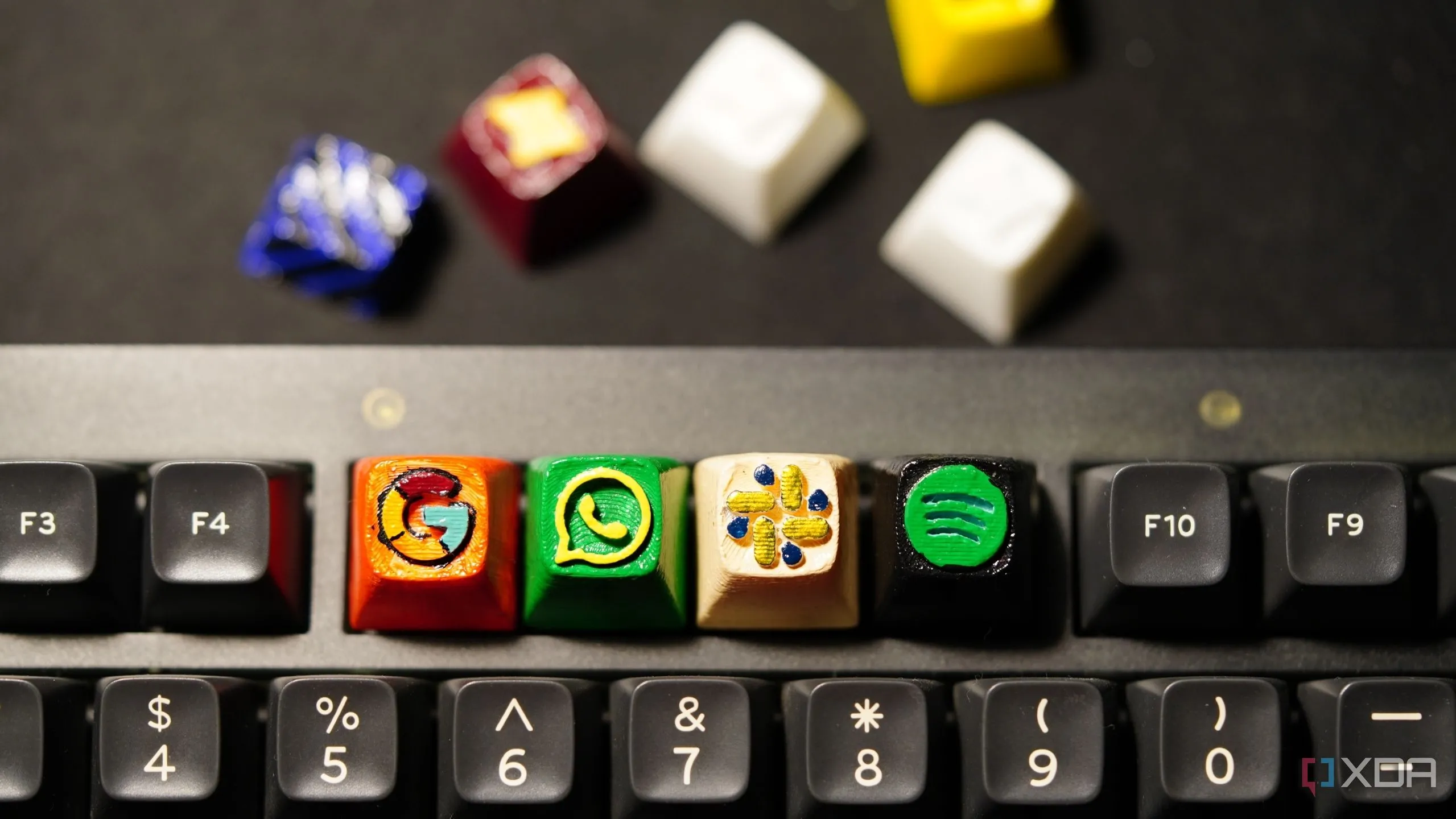 Mẫu keycap được in 3D theo yêu cầu, minh họa khả năng sáng tạo của công nghệ in 3D