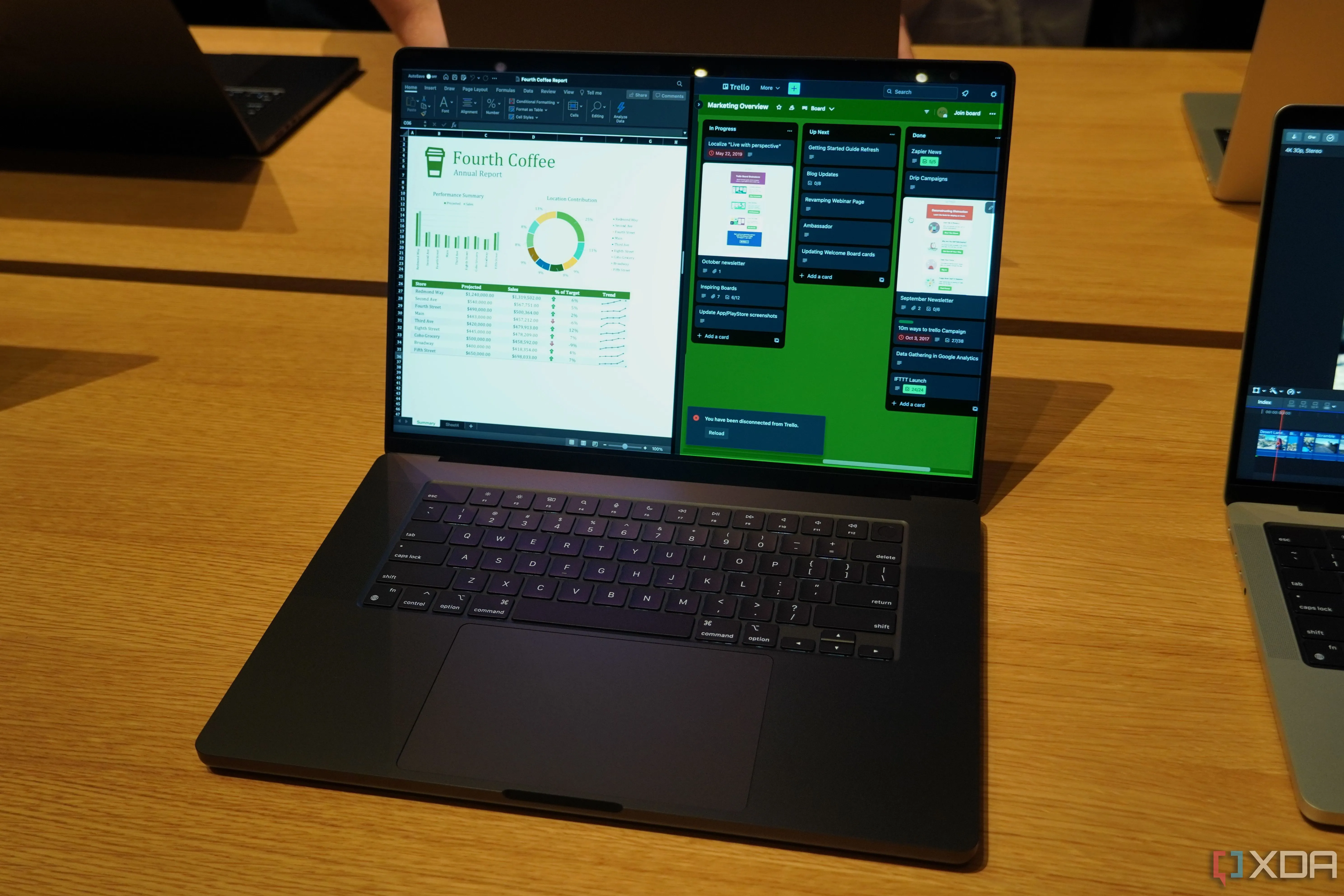 Mẫu MacBook Pro M3 màu Space Black, minh họa thiết bị tương thích khi chỉnh sửa PDF trên macOS