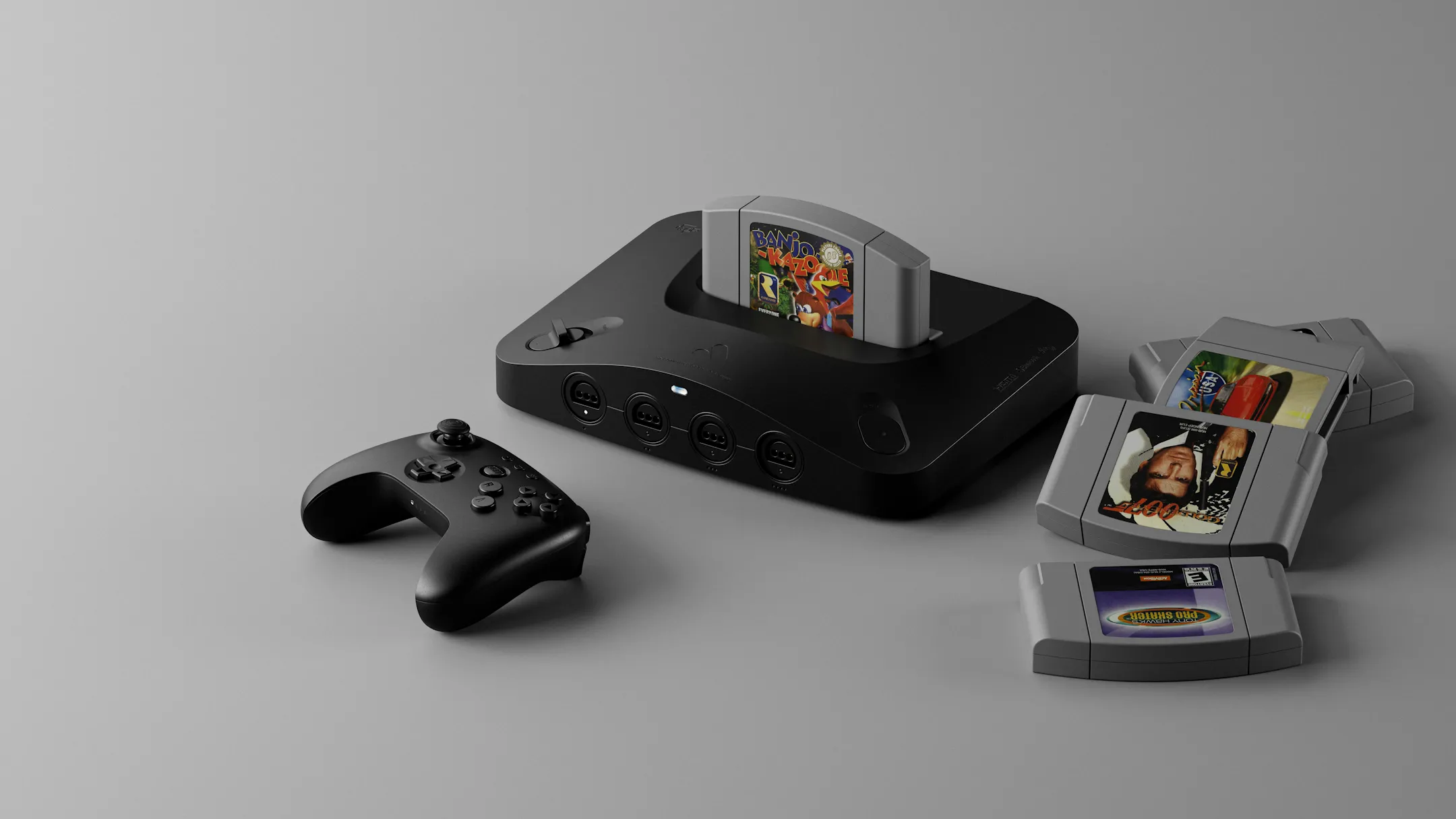 Máy chơi game Analogue 3D, thiết bị tái tạo console cổ điển thay thế giả lập.