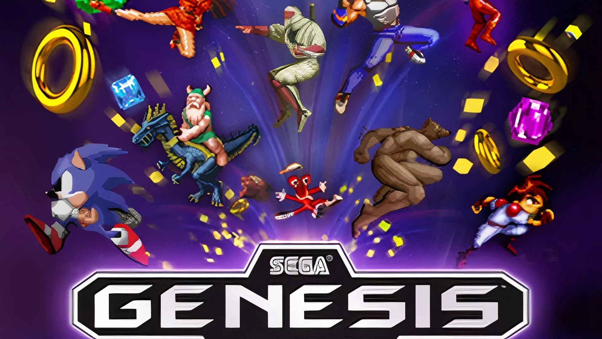 Máy chơi game Sega Genesis cổ điển, nền tảng của tựa game Batman Returns nổi tiếng