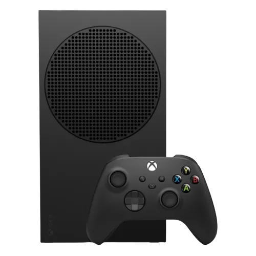 Máy chơi game Xbox Series S phiên bản 1TB màu đen, thể hiện console tầm trung cần tối ưu hóa game