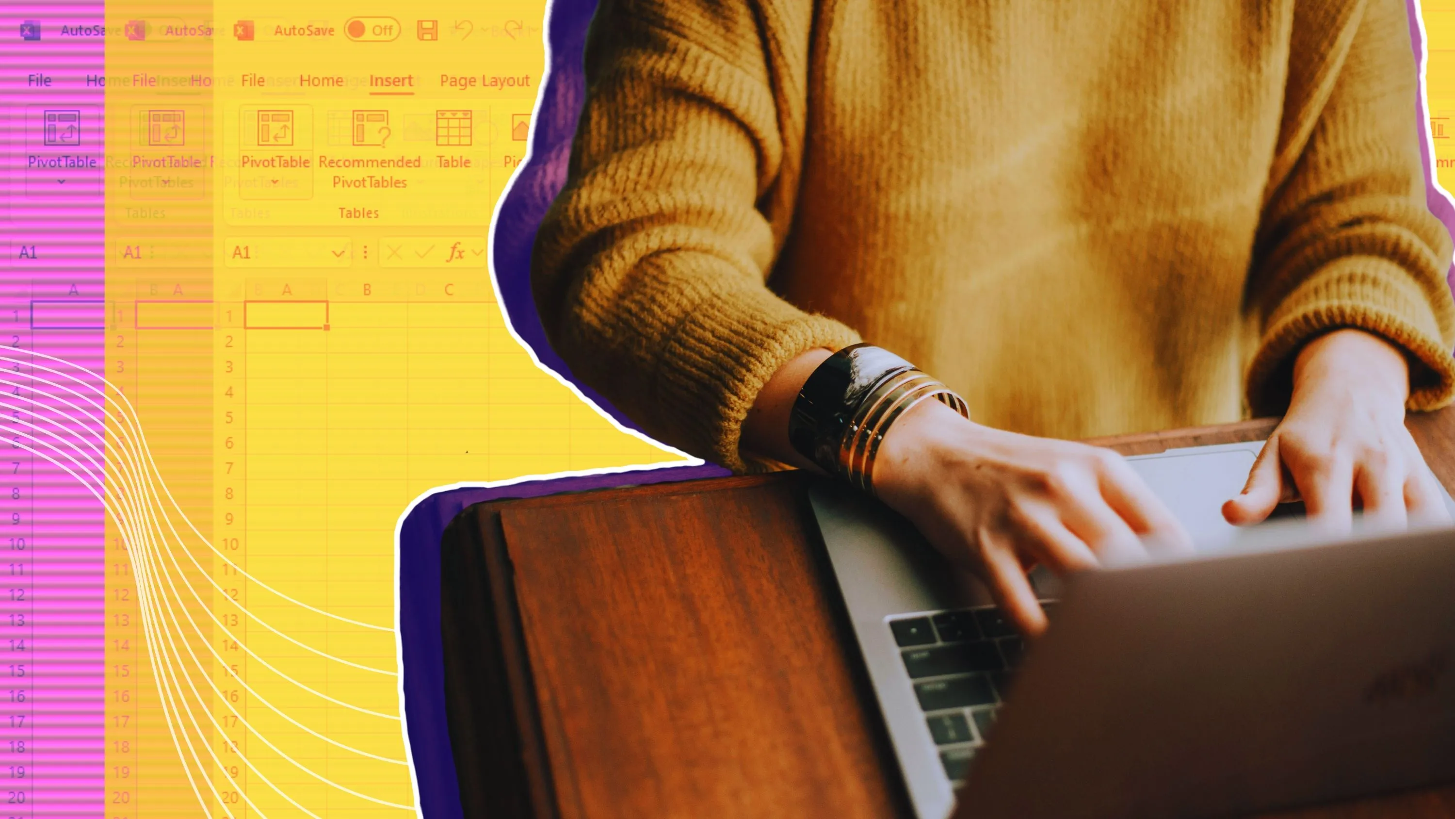 Minh họa cách phân tích dữ liệu dự án lớn trong Excel bằng Pivot Tables, giúp tổng hợp thông tin nhanh chóng và chuyên nghiệp