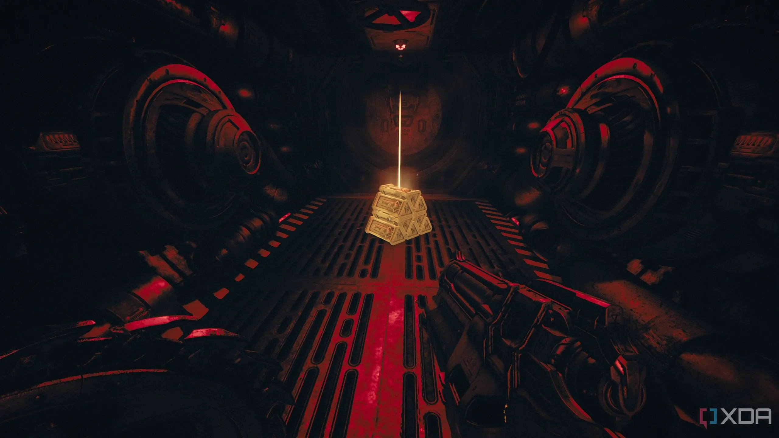 Một chồng vàng (gold stack) bí mật được tìm thấy bên trong hệ thống thông gió ở Chapter 12 Doom The Dark Ages