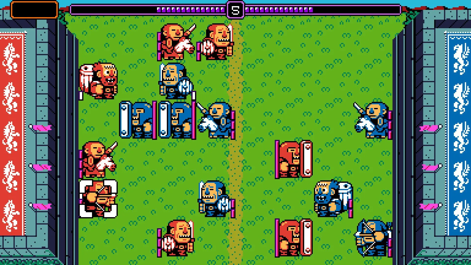 Một game platformer tốc độ cao trong UFO 50, với thiết kế màn chơi sáng tạo.