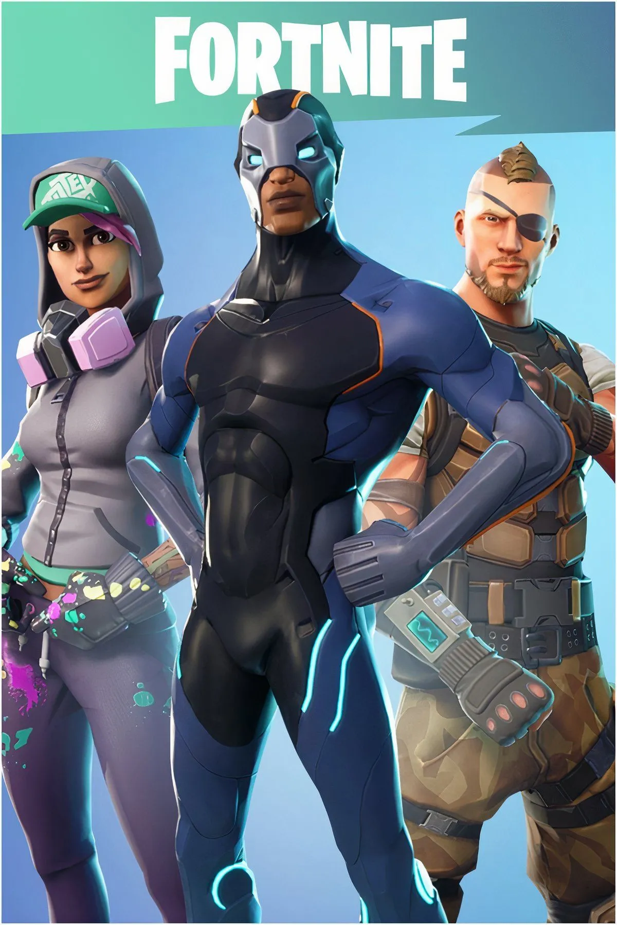 Người chơi Fortnite trên hòn đảo Zero Point với các công trình độc đáo