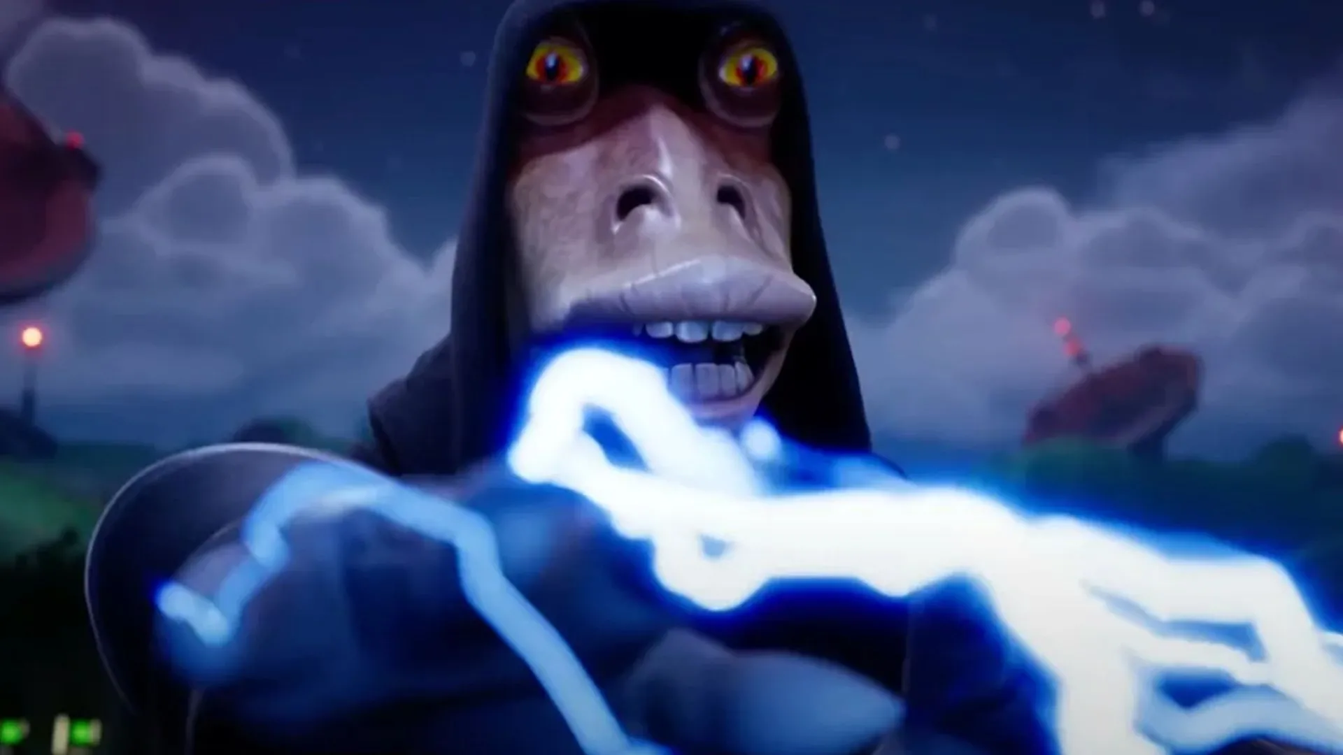 Nhân vật Darth Jar Jar Binks trong sự kiện Star Wars hợp tác với Fortnite