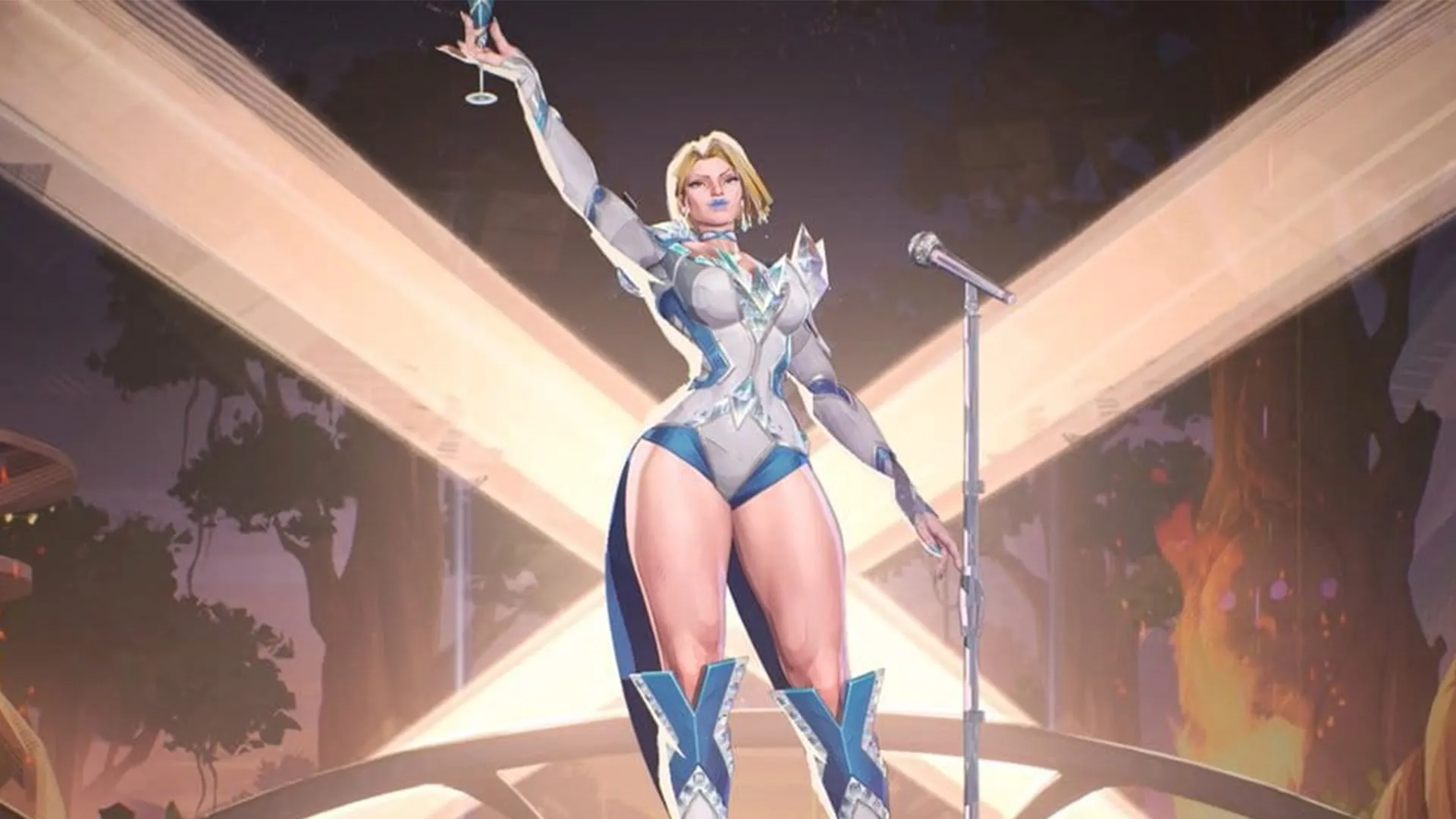 Nhân vật Emma Frost trong Marvel Rivals, minh họa dàn tướng rộng lớn và có thể truy cập miễn phí