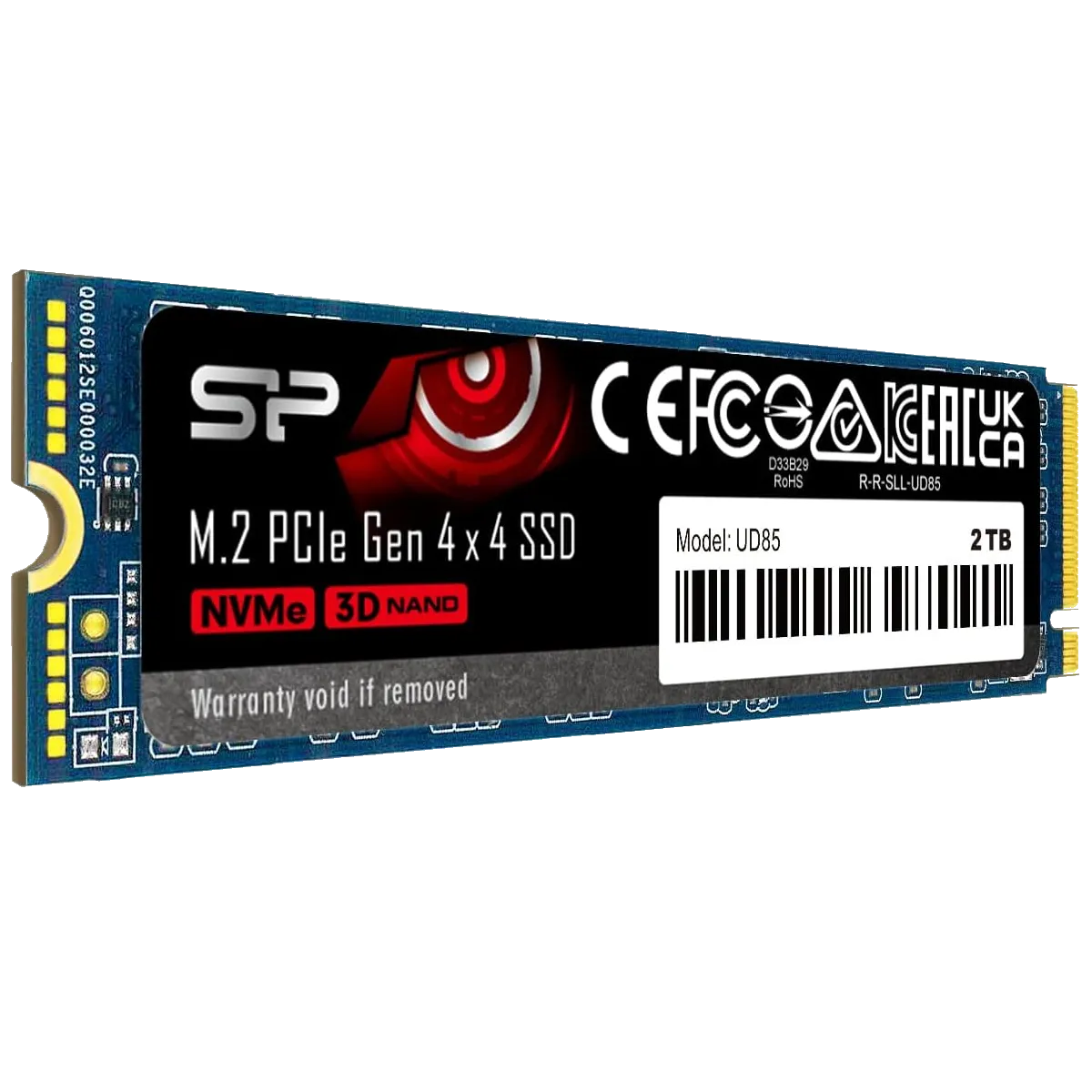 Ổ cứng SSD NVMe 4.0 Gen4 PCIe M.2 Silicon Power 2TB UD85