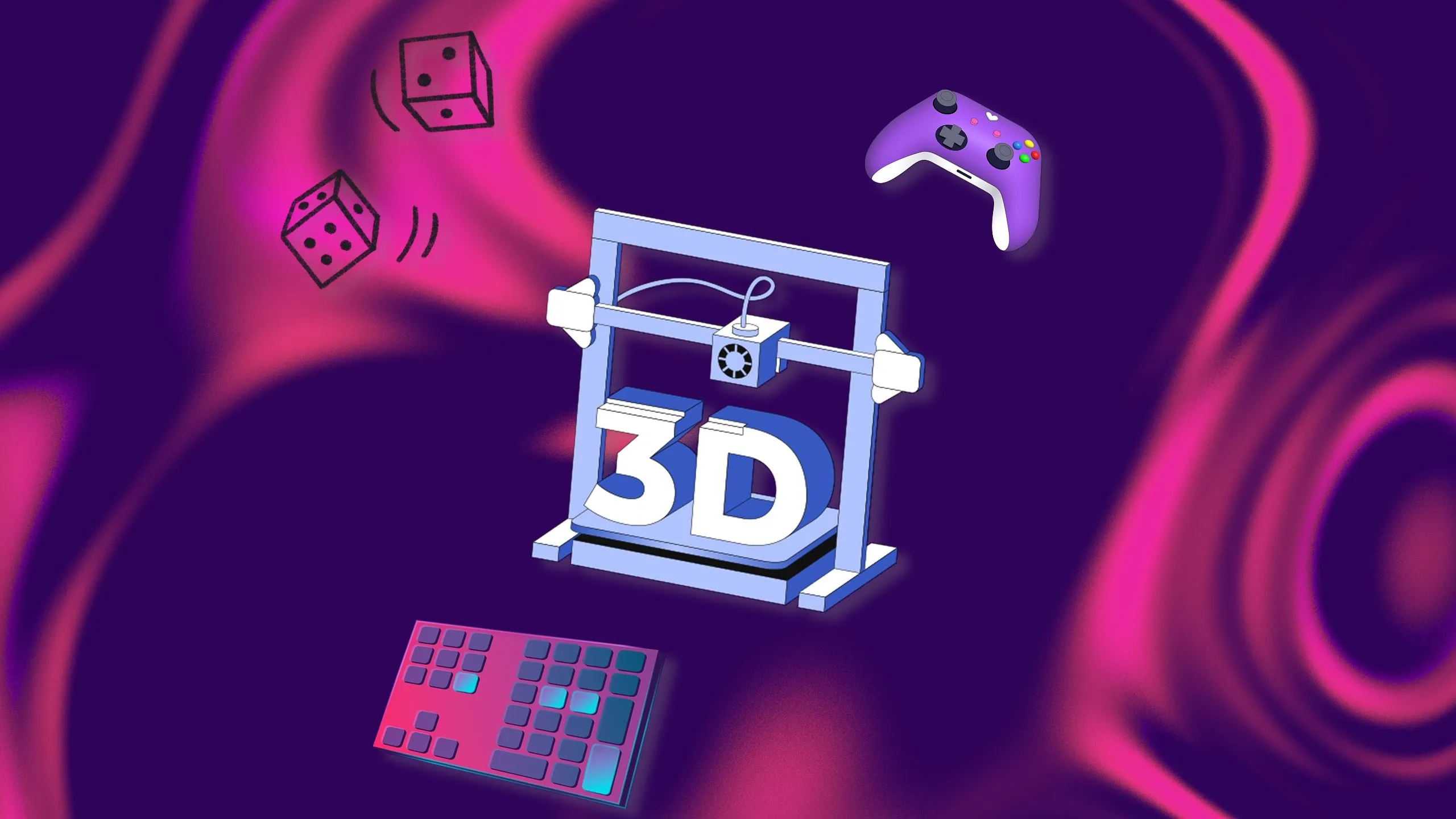 Phụ kiện chơi game có thể dễ dàng in 3D ngay tại nhà