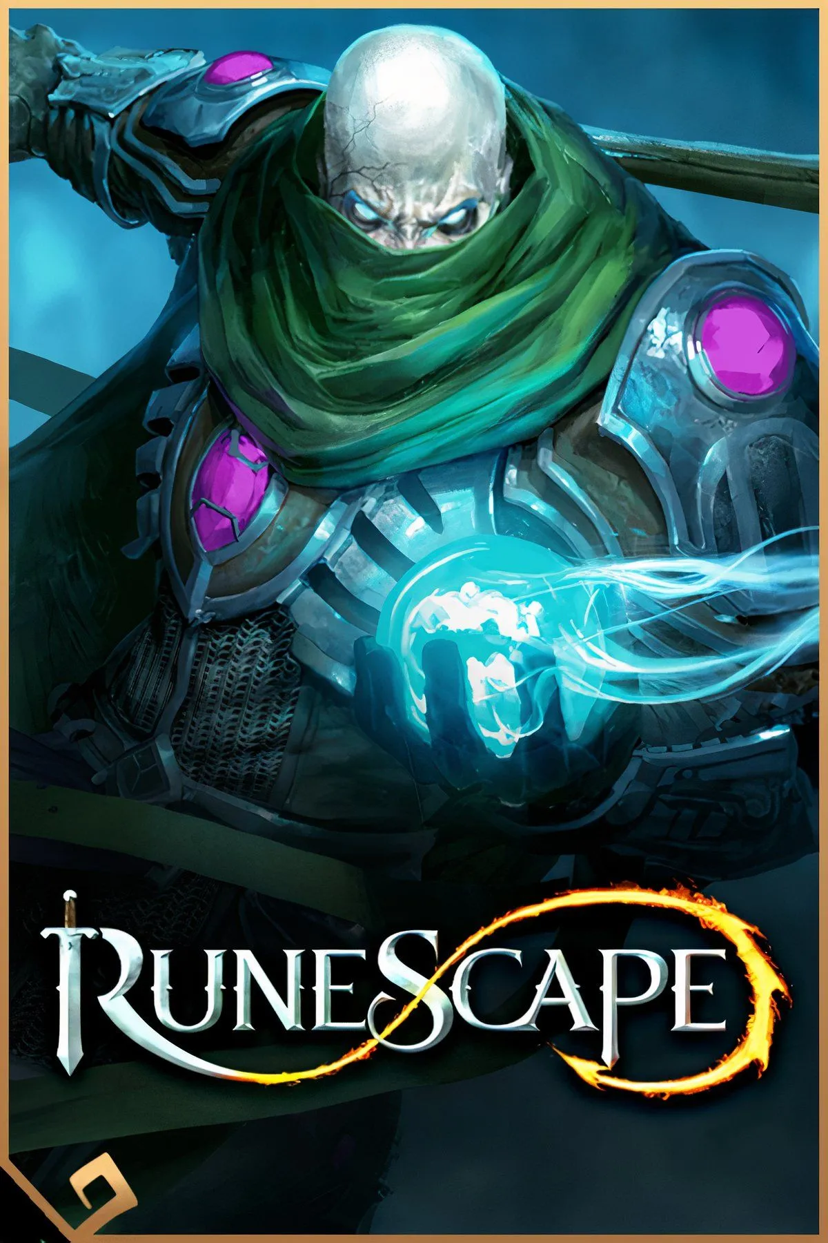 Quang cảnh thế giới Gielinor với các nhân vật và giao diện game RuneScape.