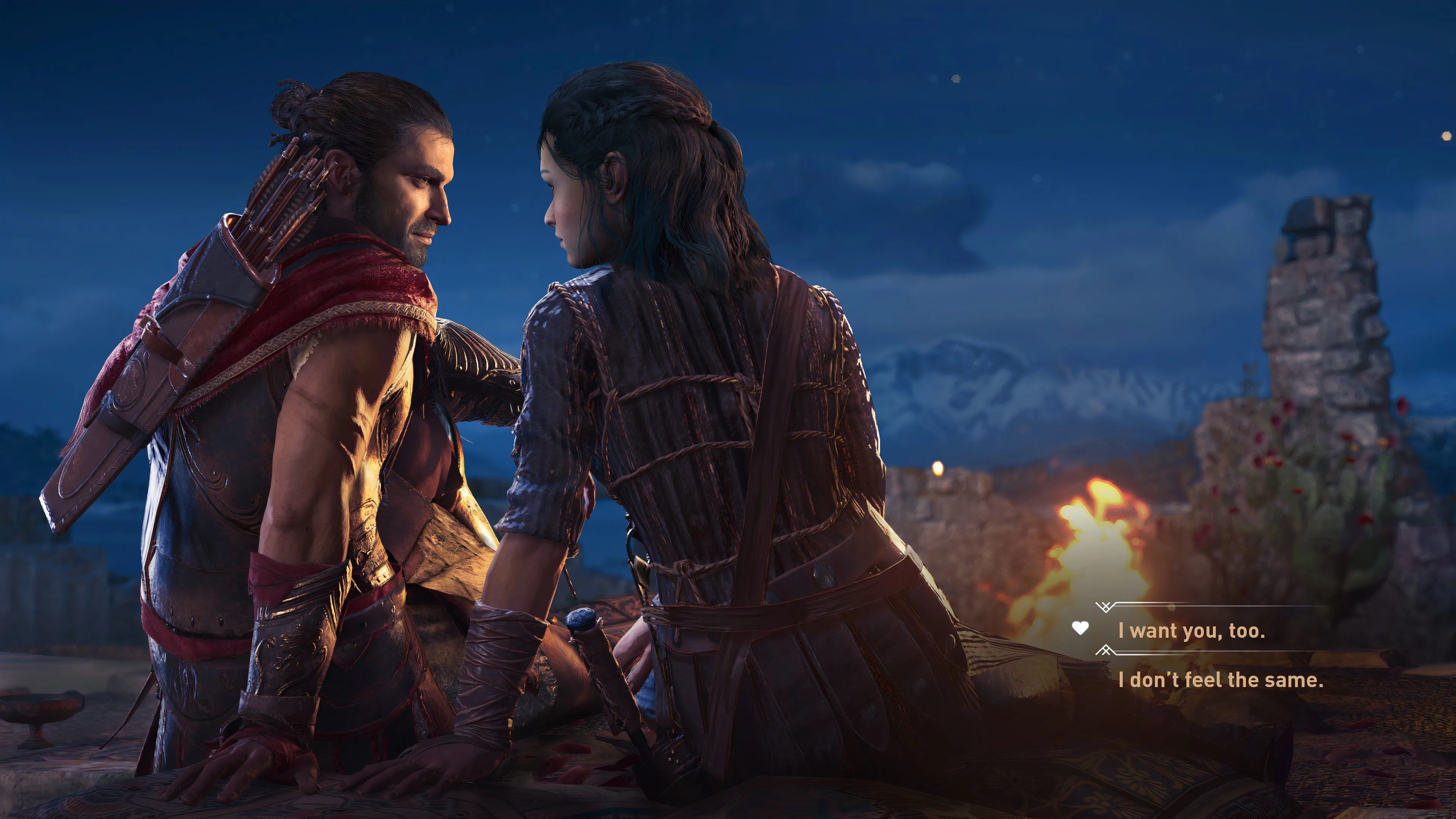 Quyết định lãng mạn trong cốt truyện Assassin's Creed Odyssey