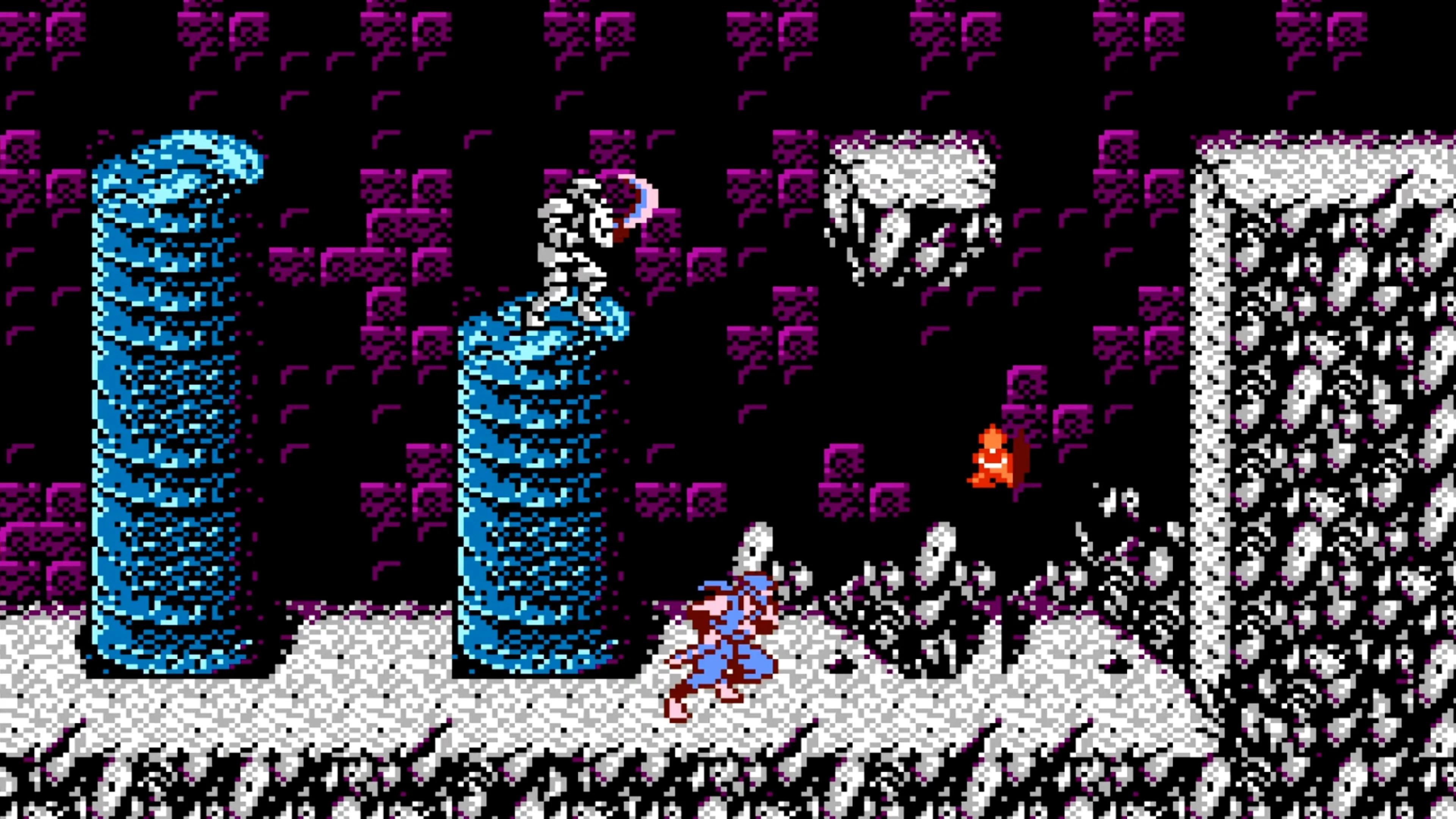Ryu Hayabusa sử dụng kỹ năng ninja trong game Ninja Gaiden