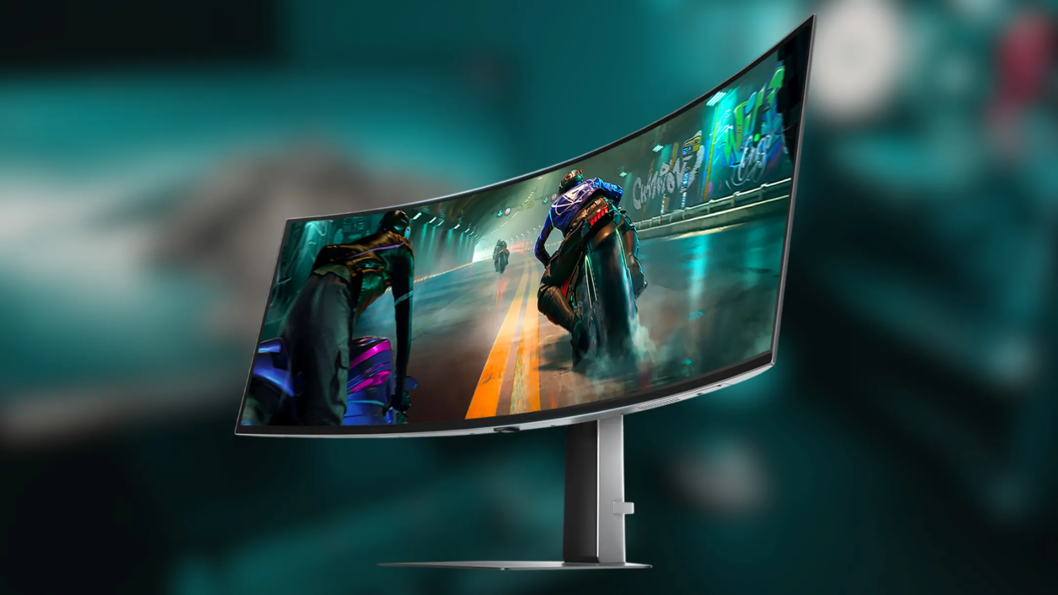 Samsung 49 inch Odyssey G9 QD-OLED với thiết kế tinh tế