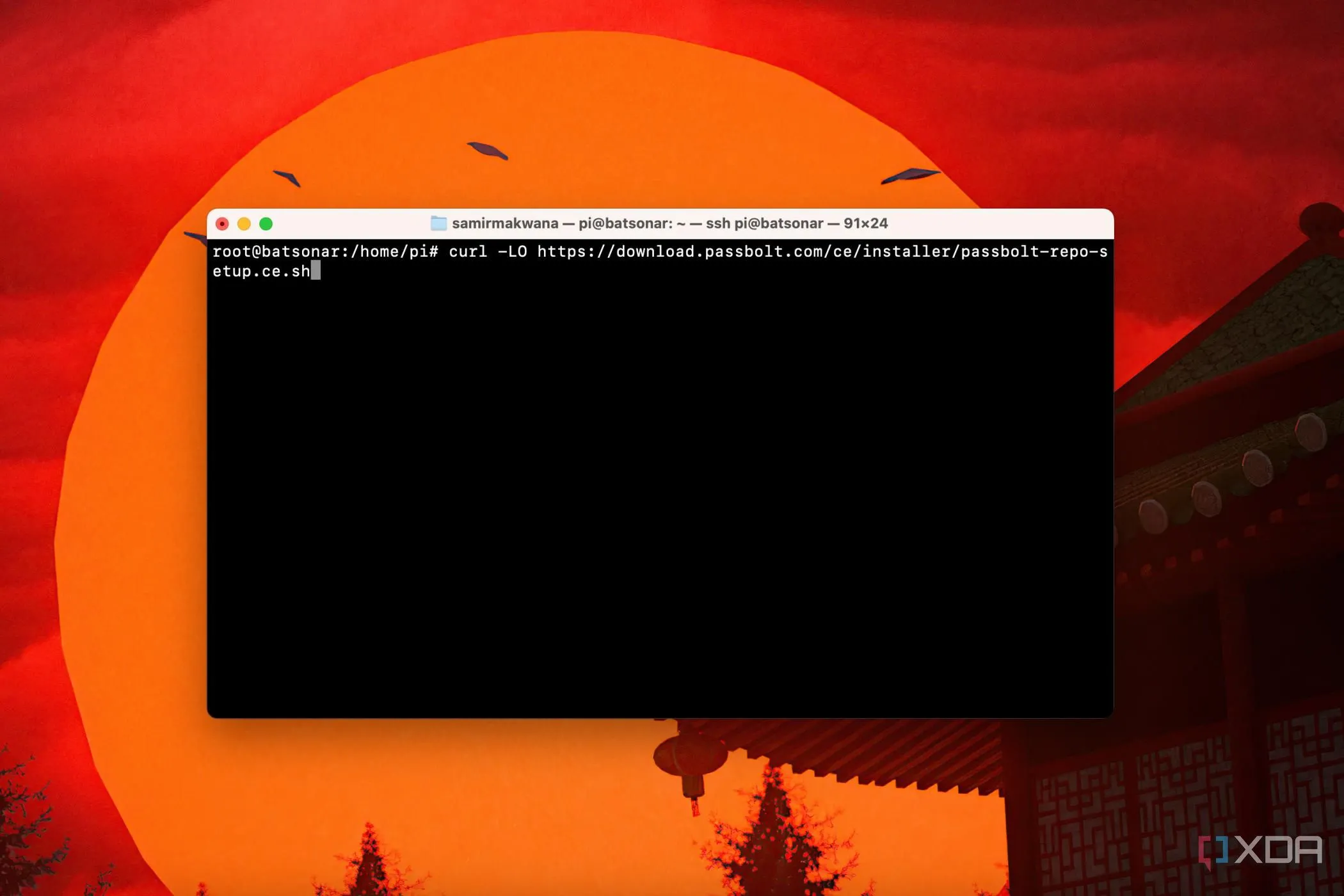 Script cài đặt Passbolt Community Edition trong Terminal