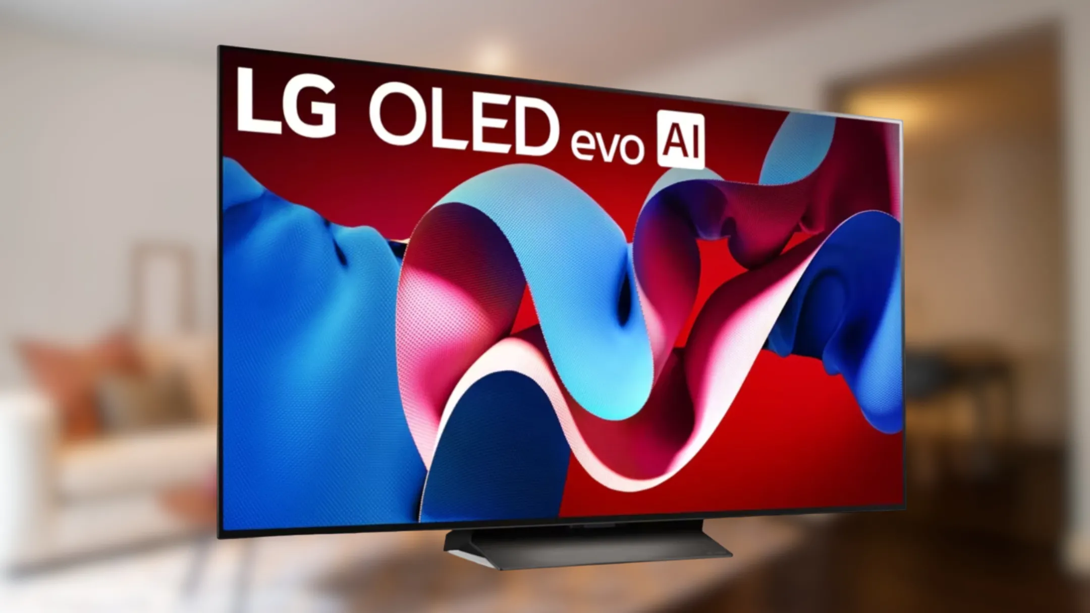 Smart TV LG C4 OLED 77 inch với tần số quét 144Hz tối ưu cho chơi game