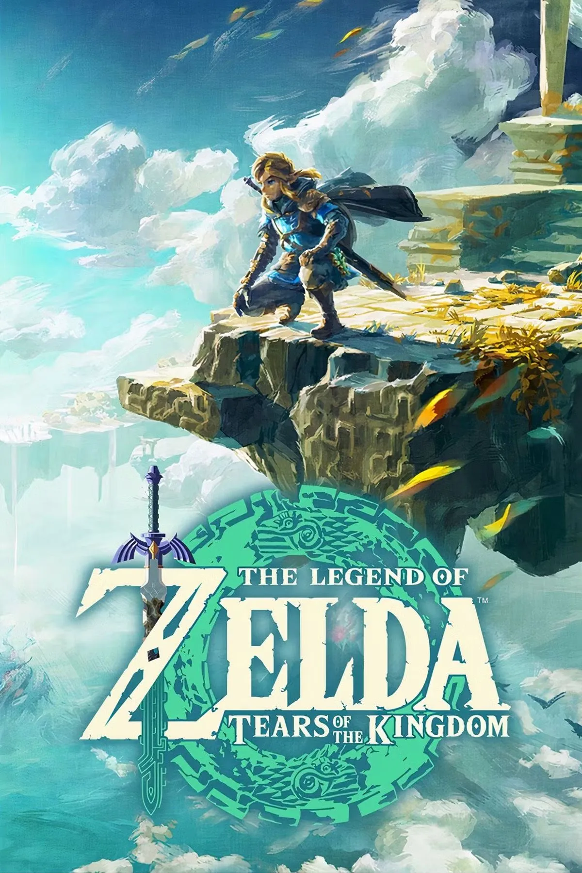 The Legend of Zelda: Tears of the Kingdom - Link bay lượn trên bầu trời
