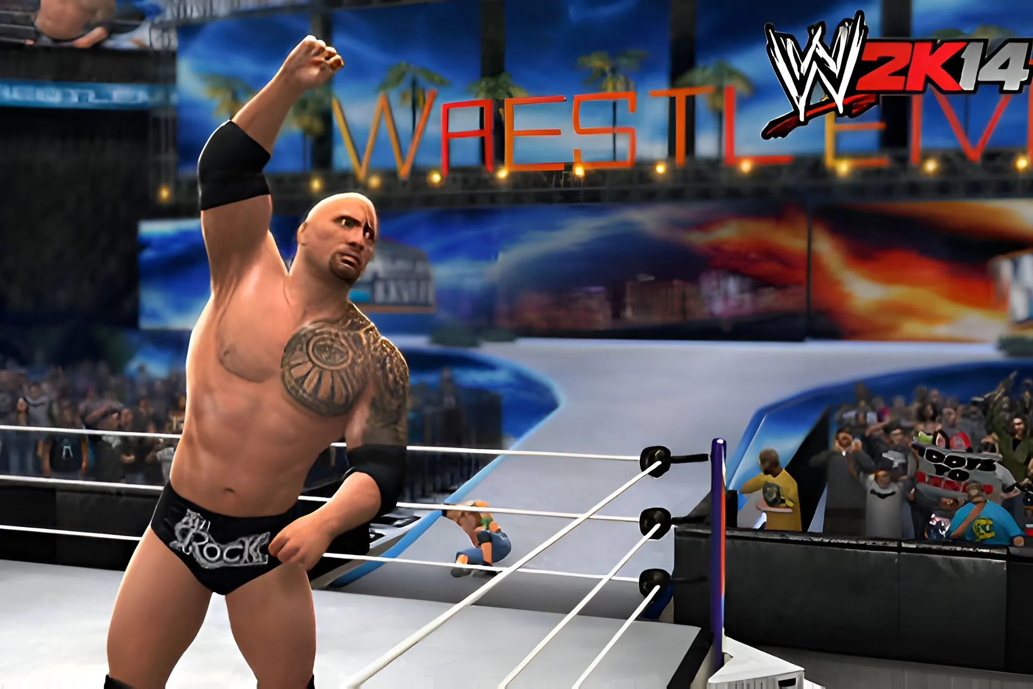The Rock in WWE 2K14