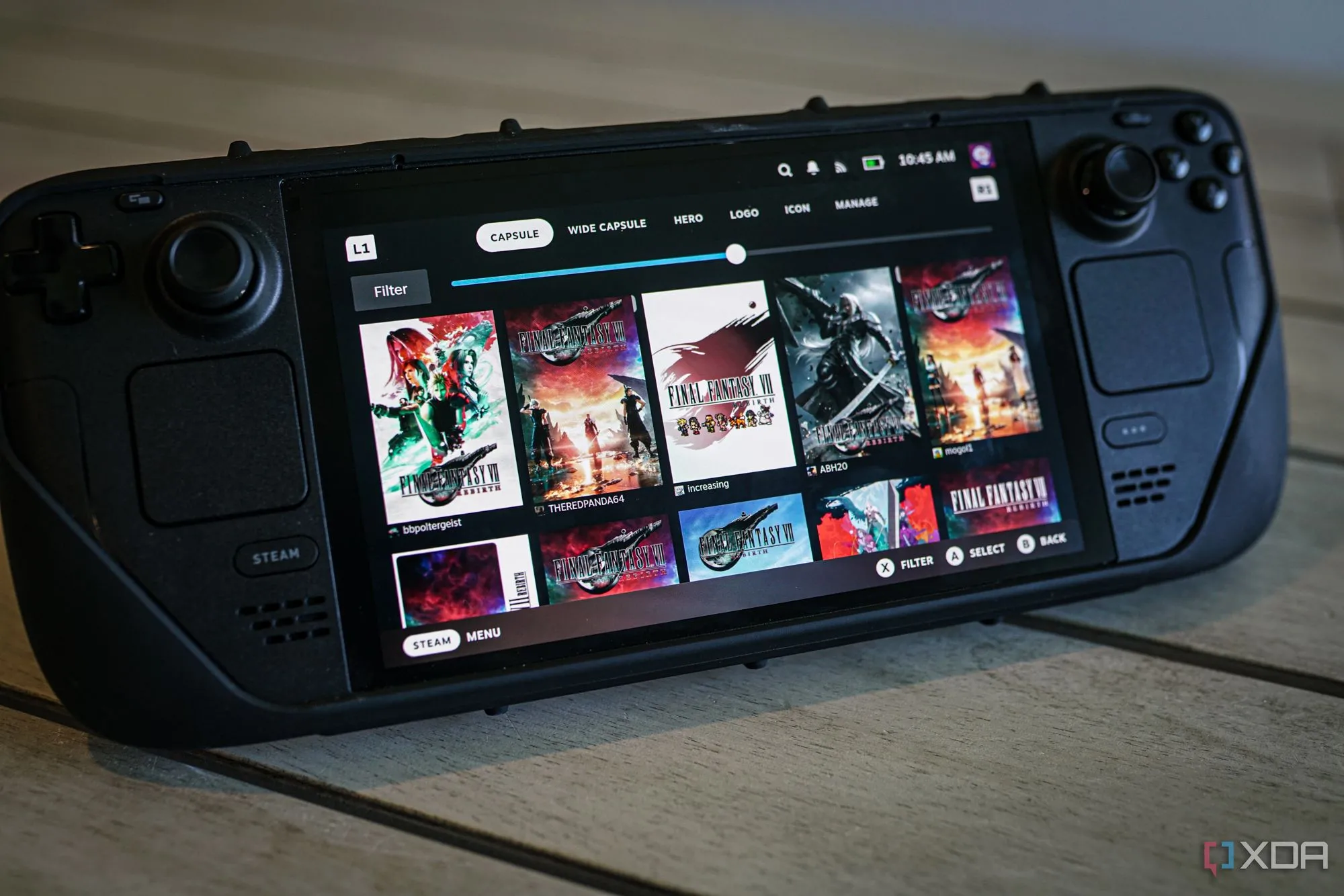 Thiết bị chơi game cầm tay Steam Deck, biểu tượng của sự bùng nổ PC handheld, đòi hỏi tối ưu hóa game đa nền tảng