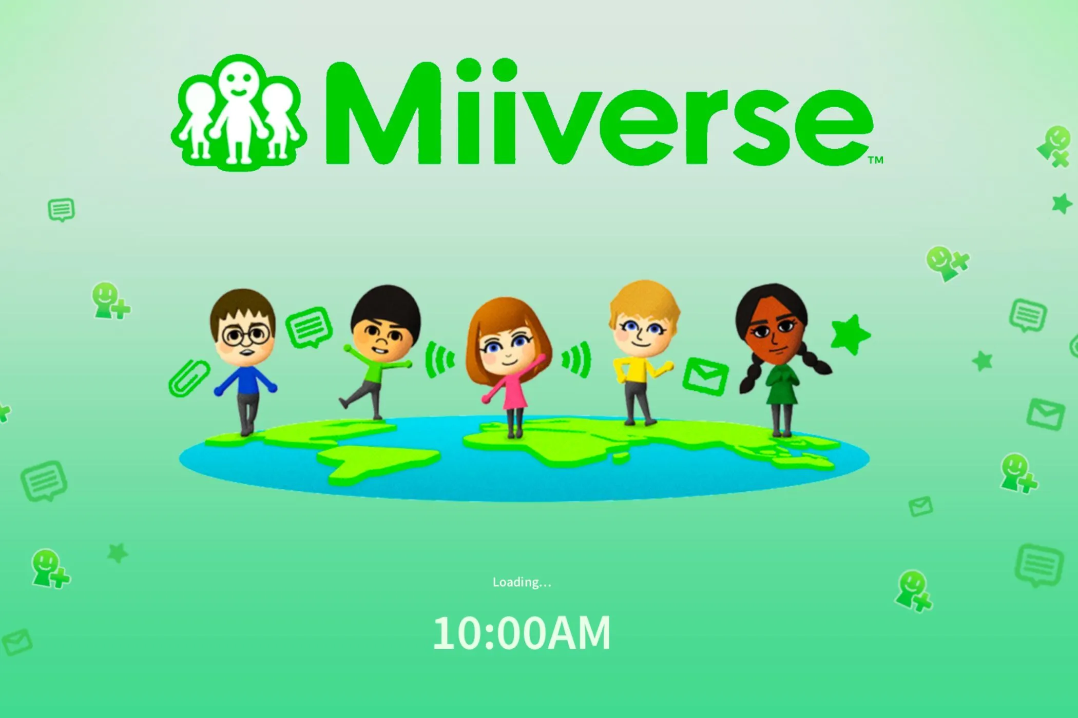 Thiết kế ý tưởng Miiverse trên Nintendo Switch 2 với giao diện người dùng hiện đại