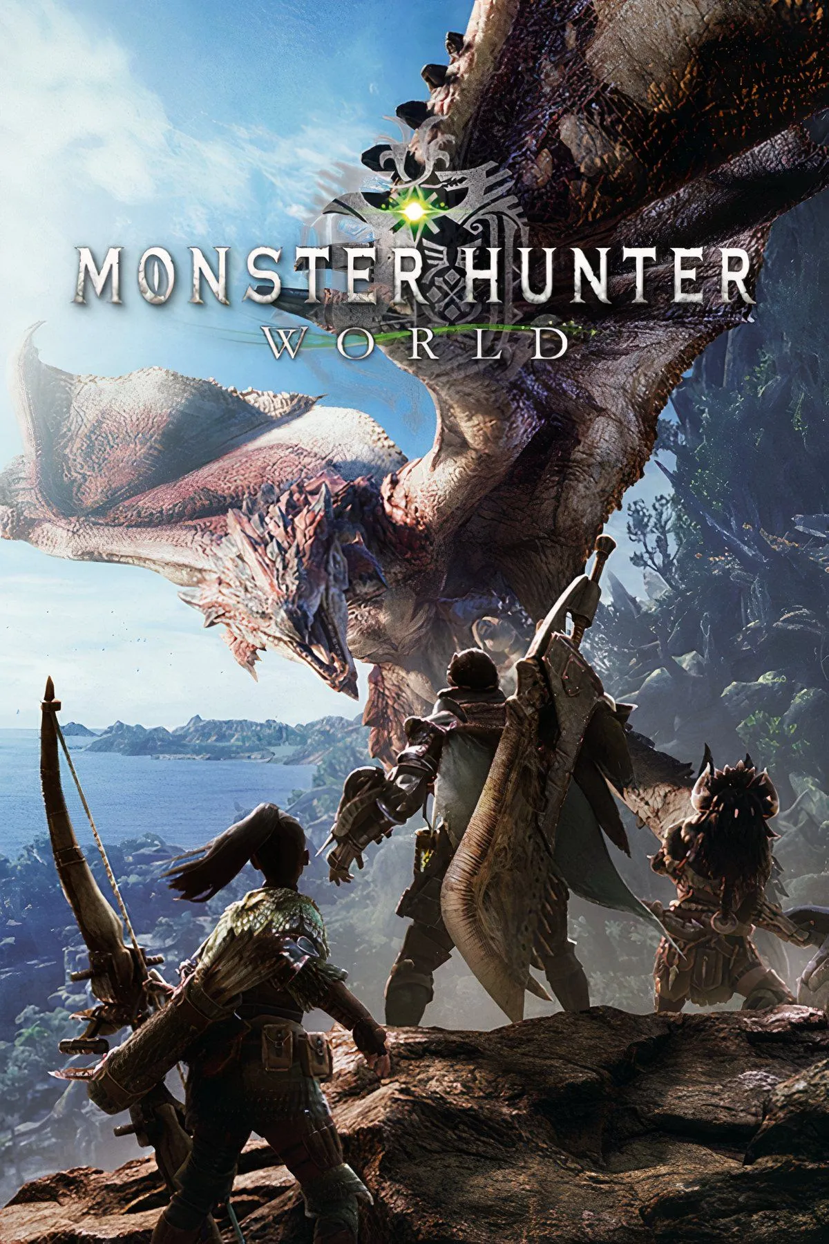 Thợ săn đối đầu với quái vật khổng lồ trong thế giới mở của Monster Hunter World