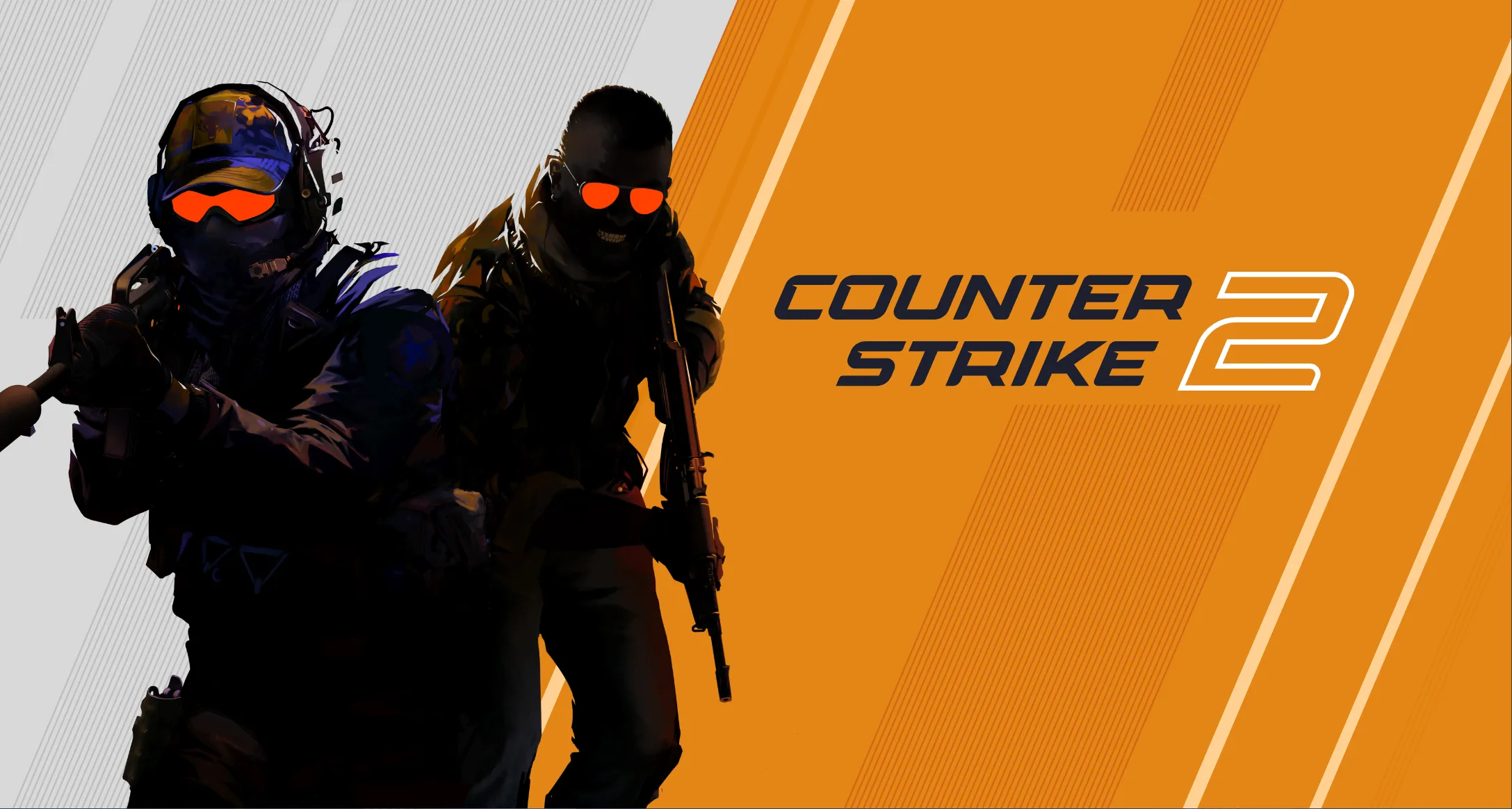 Tiêu đề Counter-Strike 2 cùng nhân vật đặc nhiệm và khủng bố