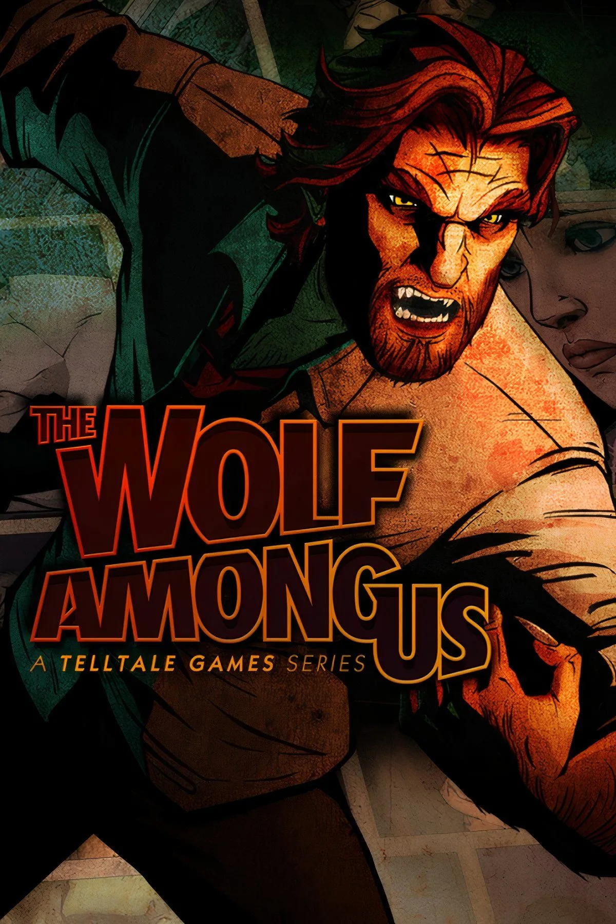 Tổng hợp các cảnh từ The Wolf Among Us, nổi bật với phong cách đồ họa comic-book và không khí trinh thám noir đầy kịch tính.
