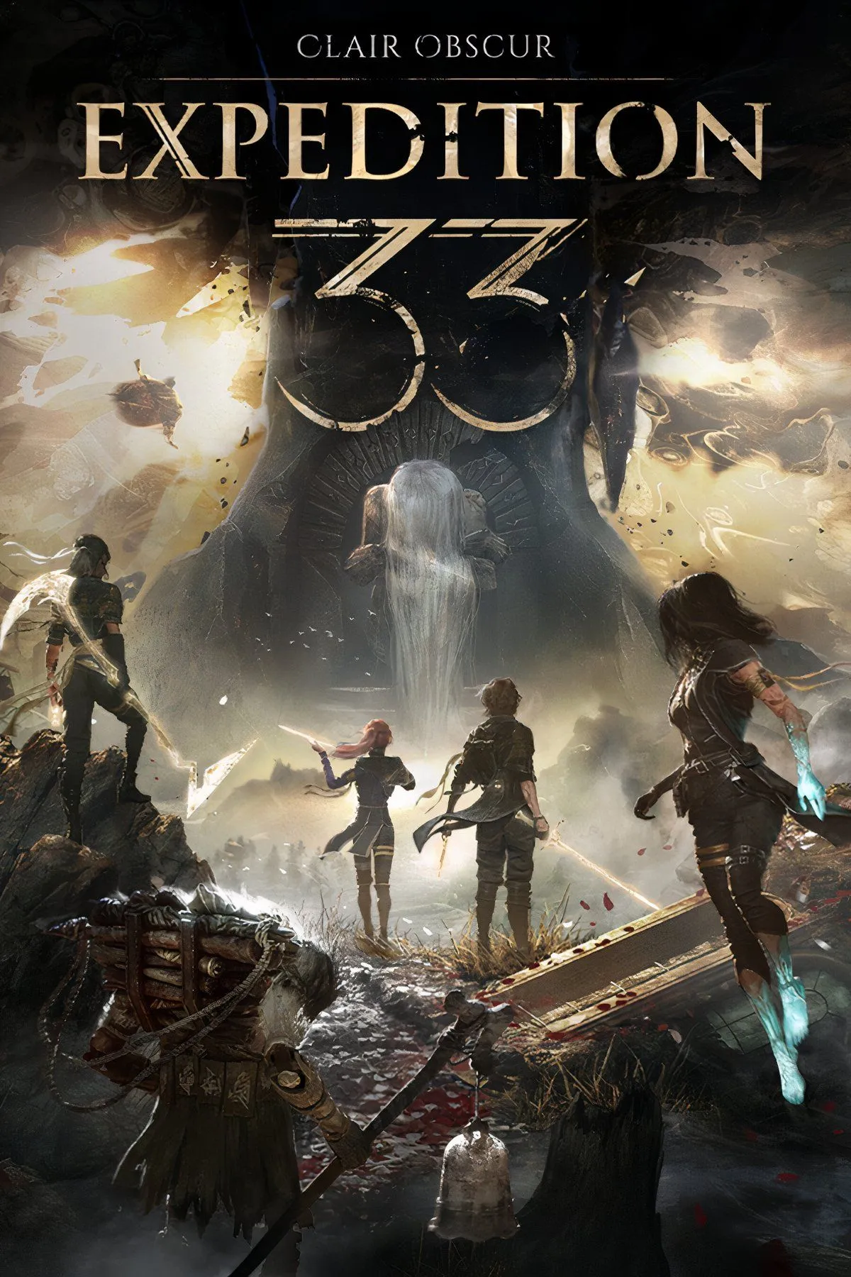 Tổng hợp hình ảnh trong game Clair Obscur: Expedition 33, minh họa đồ họa và nhân vật game RPG theo lượt.