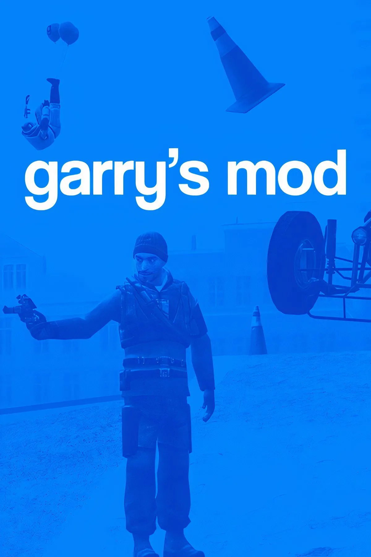 Tổng hợp hình ảnh từ Garry's Mod, thể hiện sự đa dạng của các mod và hoạt động cộng đồng trong game sandbox vật lý.