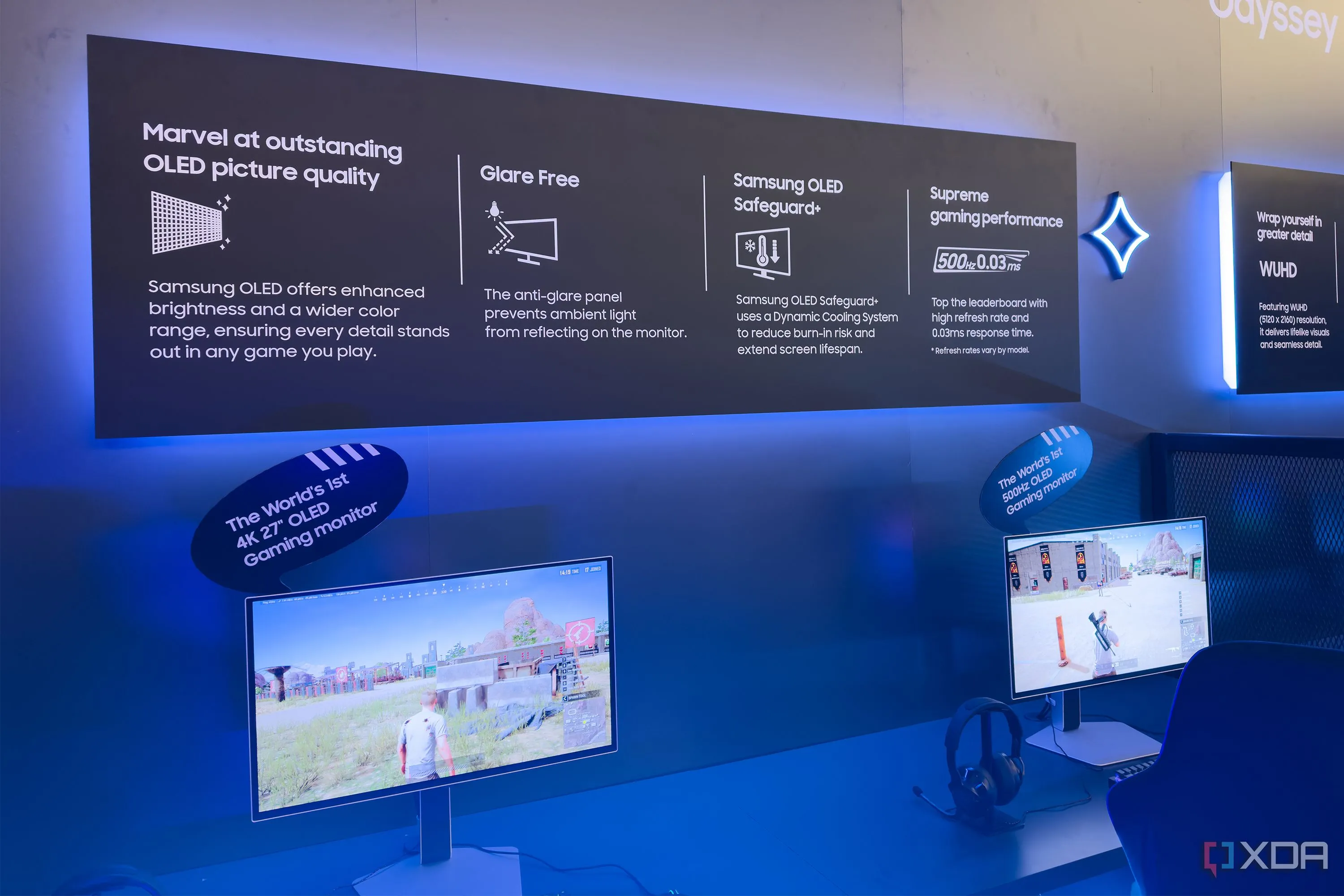 Tổng quan thông số kỹ thuật màn hình Samsung Odyssey OLED tại CES 2025