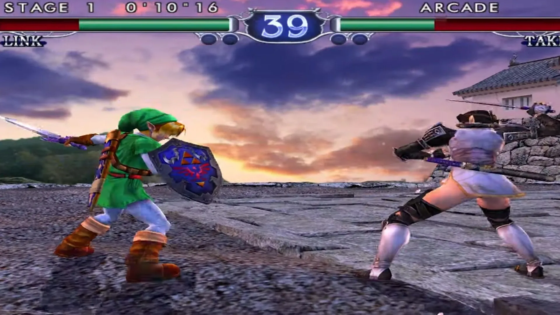 Trận đấu trong game Soulcalibur II, minh họa tầm quan trọng của trải nghiệm online mượt mà trên Nintendo Switch 2