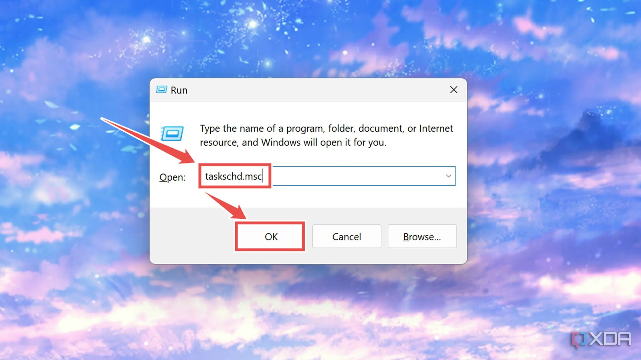 Truy cập Trình lập lịch tác vụ (Task Scheduler) trên Windows 11
