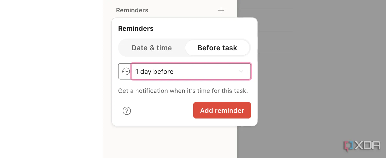 Tùy chỉnh nhắc nhở thông minh trước thời hạn trong ứng dụng Todoist