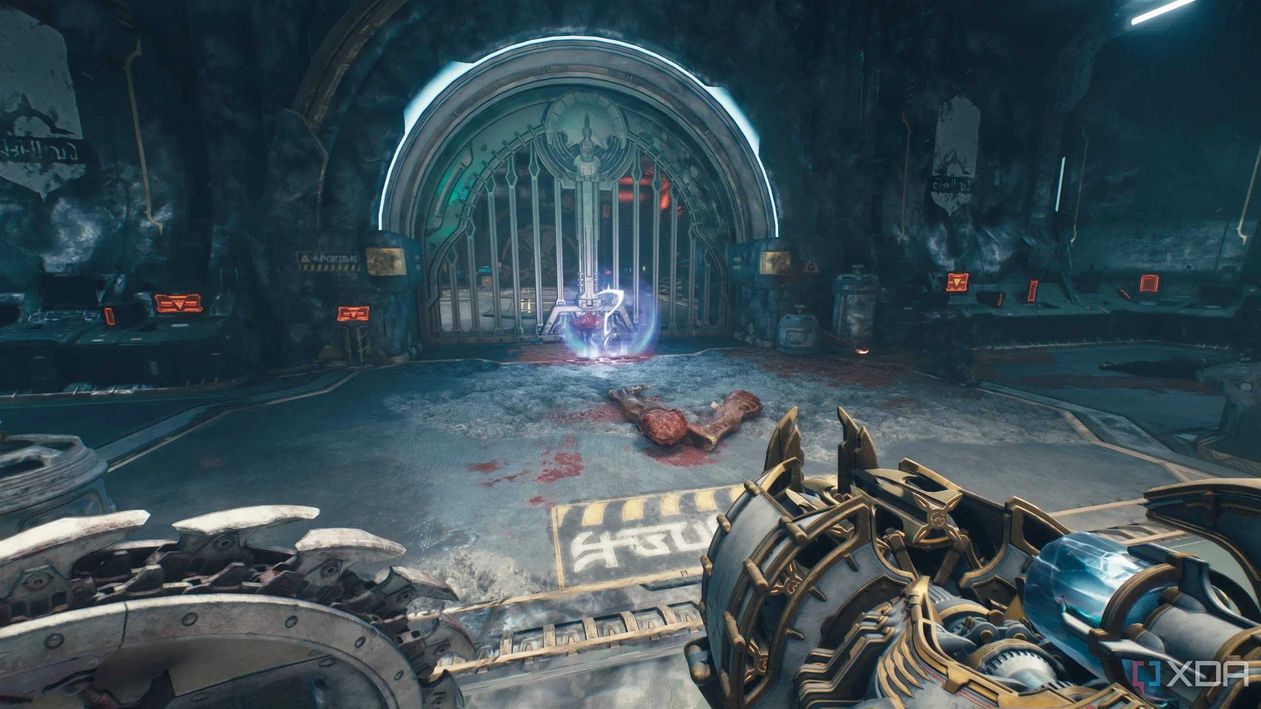 Vật phẩm Skin Vũ Khí cho Chainshot được tìm thấy trong khu vực bí mật 2, Chapter 12 Doom The Dark Ages