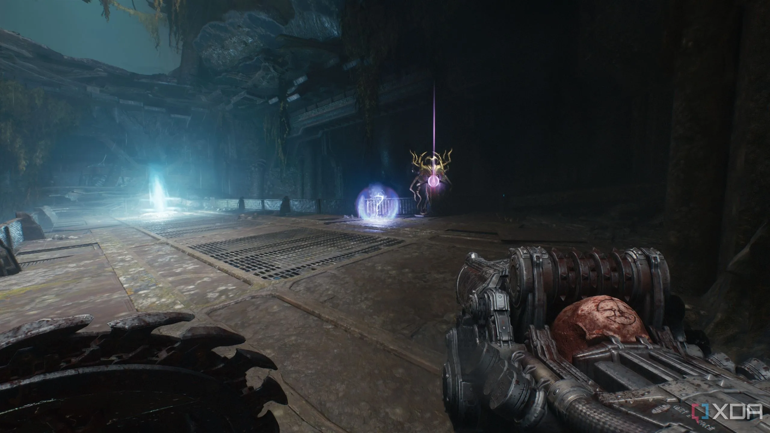 Vật phẩm sưu tầm bí mật và tượng Đá Wraithstone trong Doom The Dark Ages Chapter 14