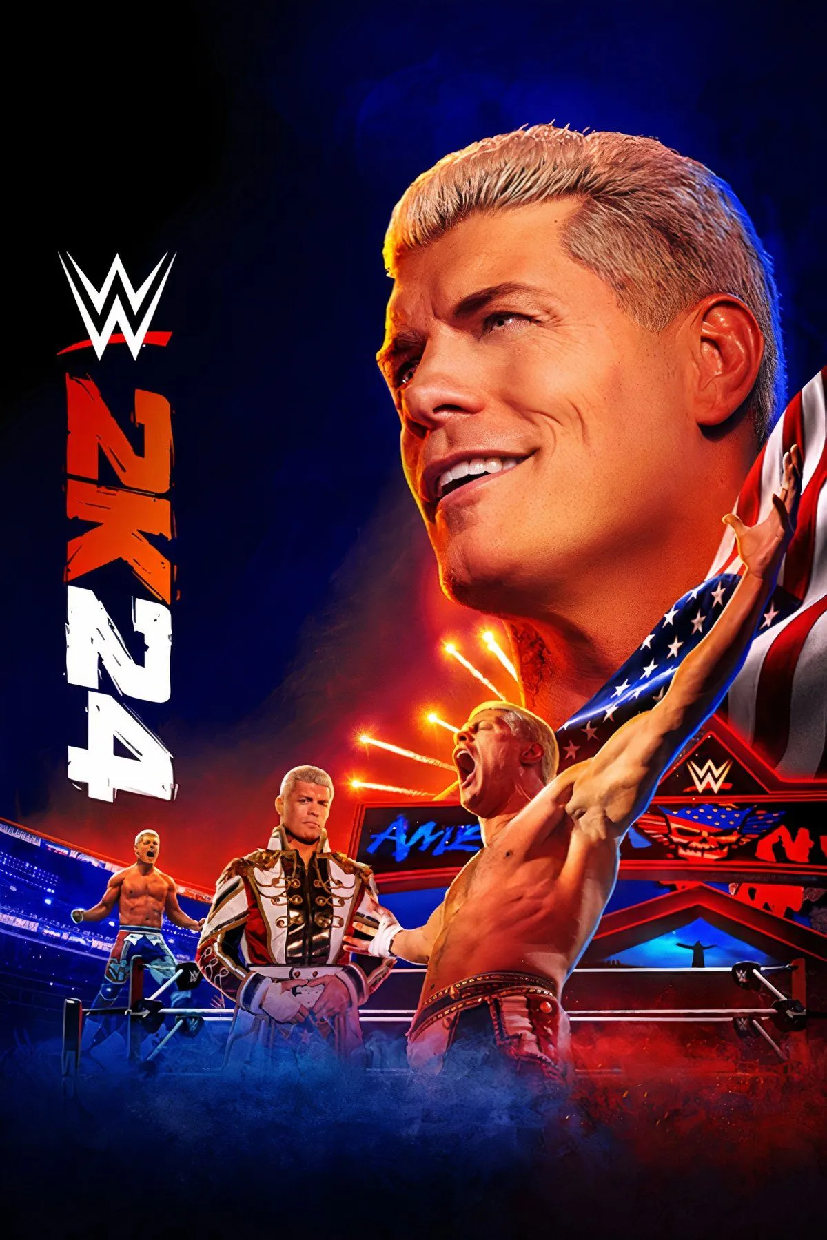 WWE 2K24 gameplay moment