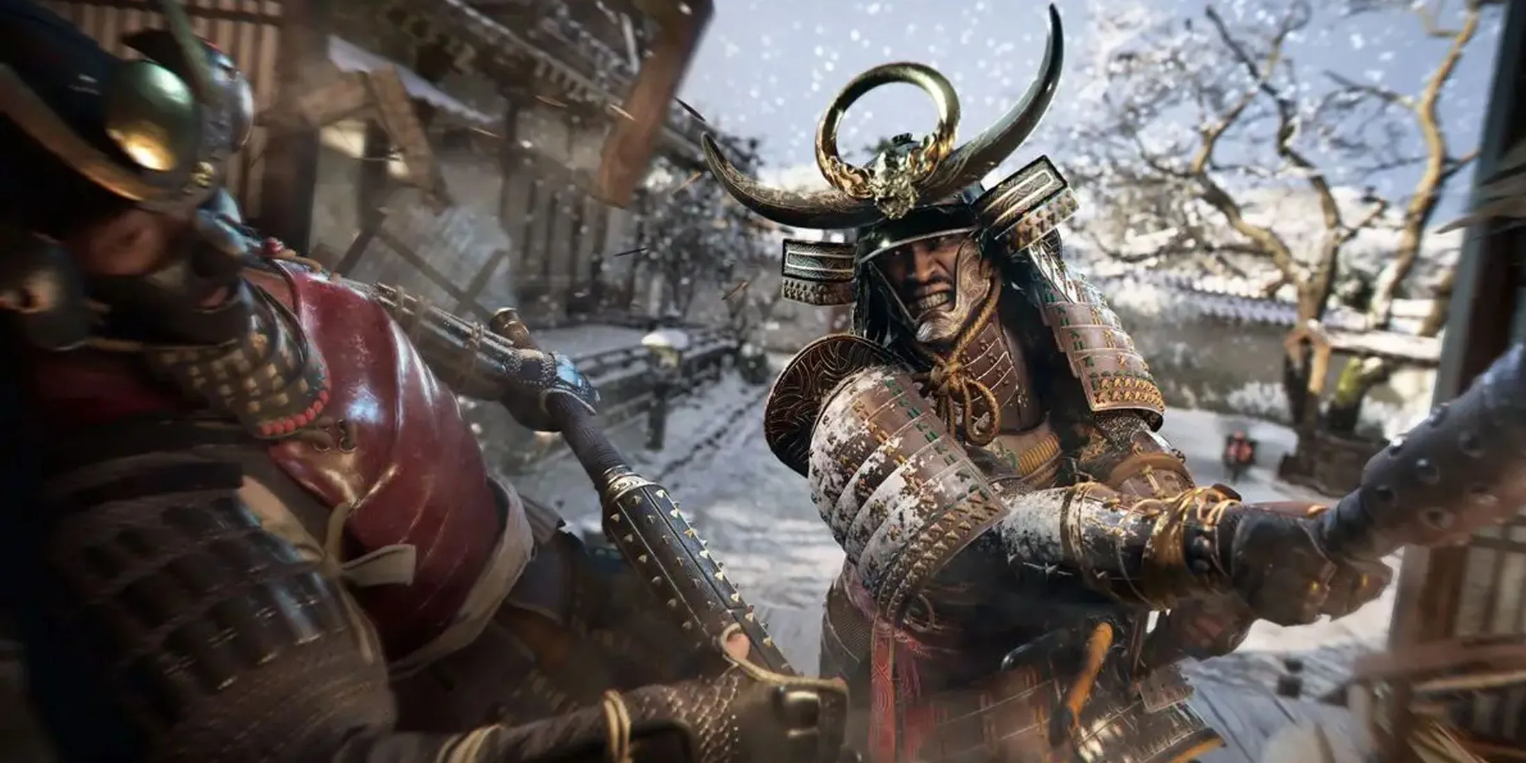 Yasuke cầm kiếm trong Assassin's Creed Shadows, bối cảnh Nhật Bản phong kiến
